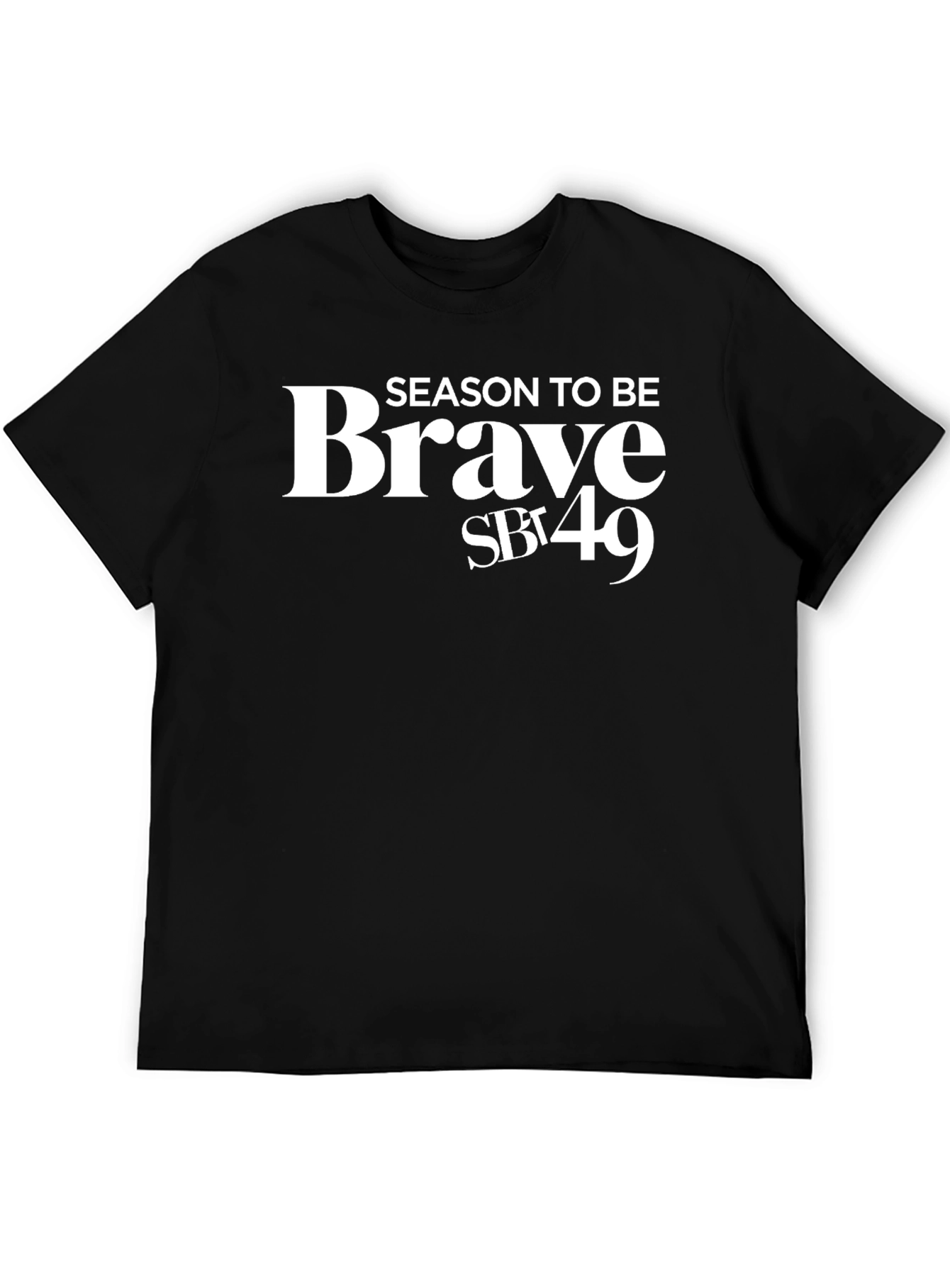 Brave SB 49 Black Graphic Tee