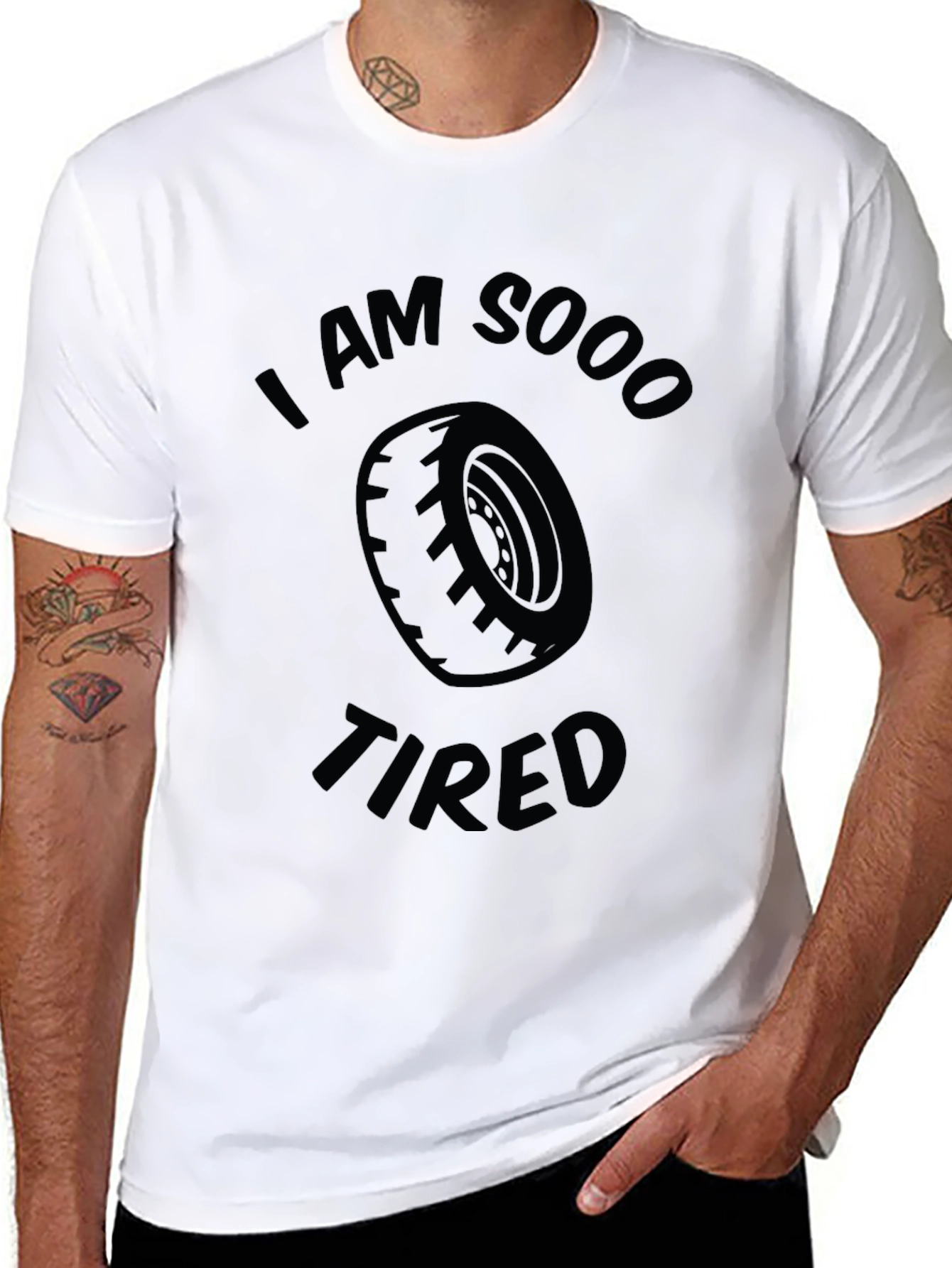 I am Sooo Tired Funny Graphic T-Shirt