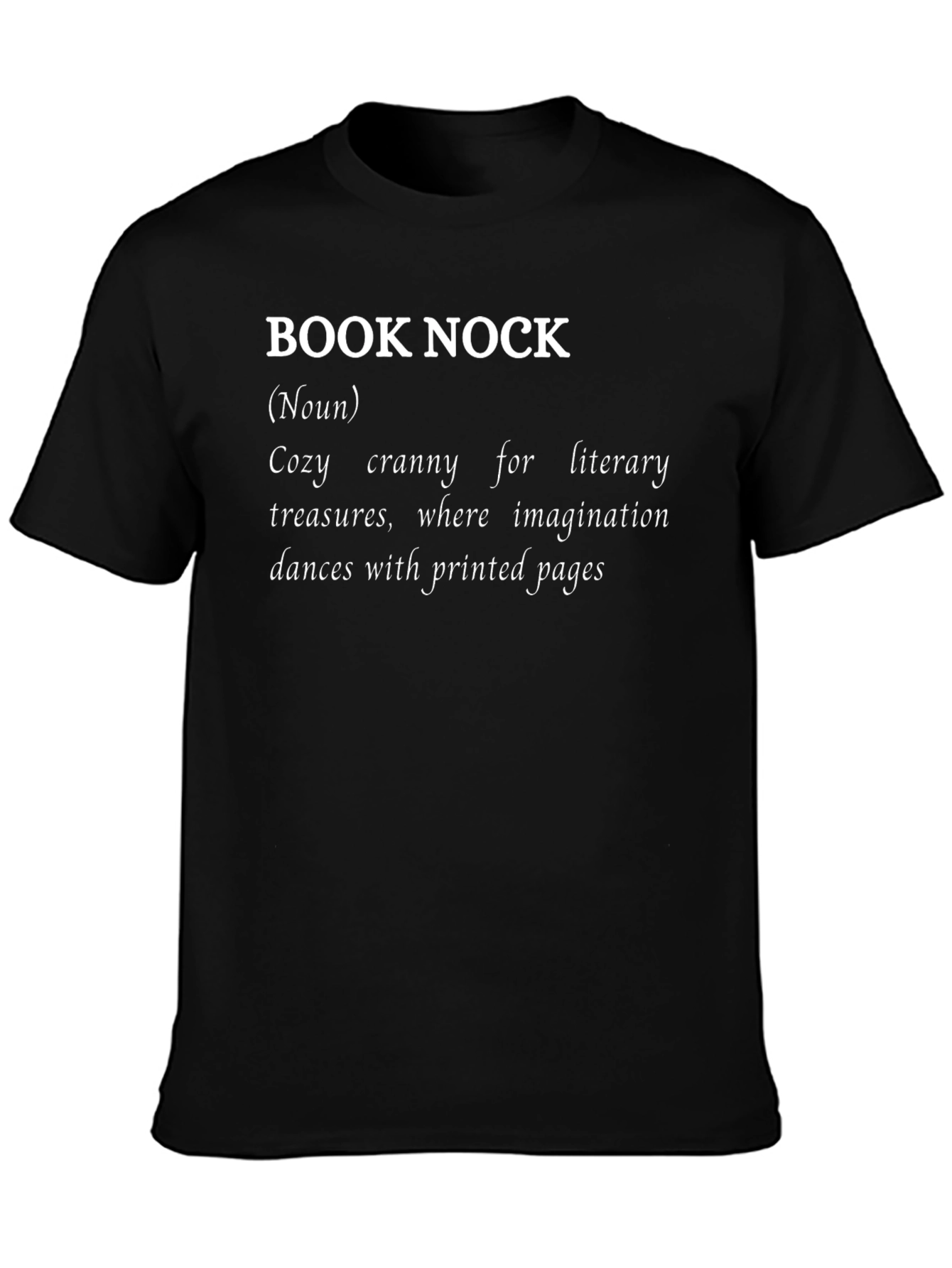 Book Nook Definition T-Shirt - Literary Cozy Cranny