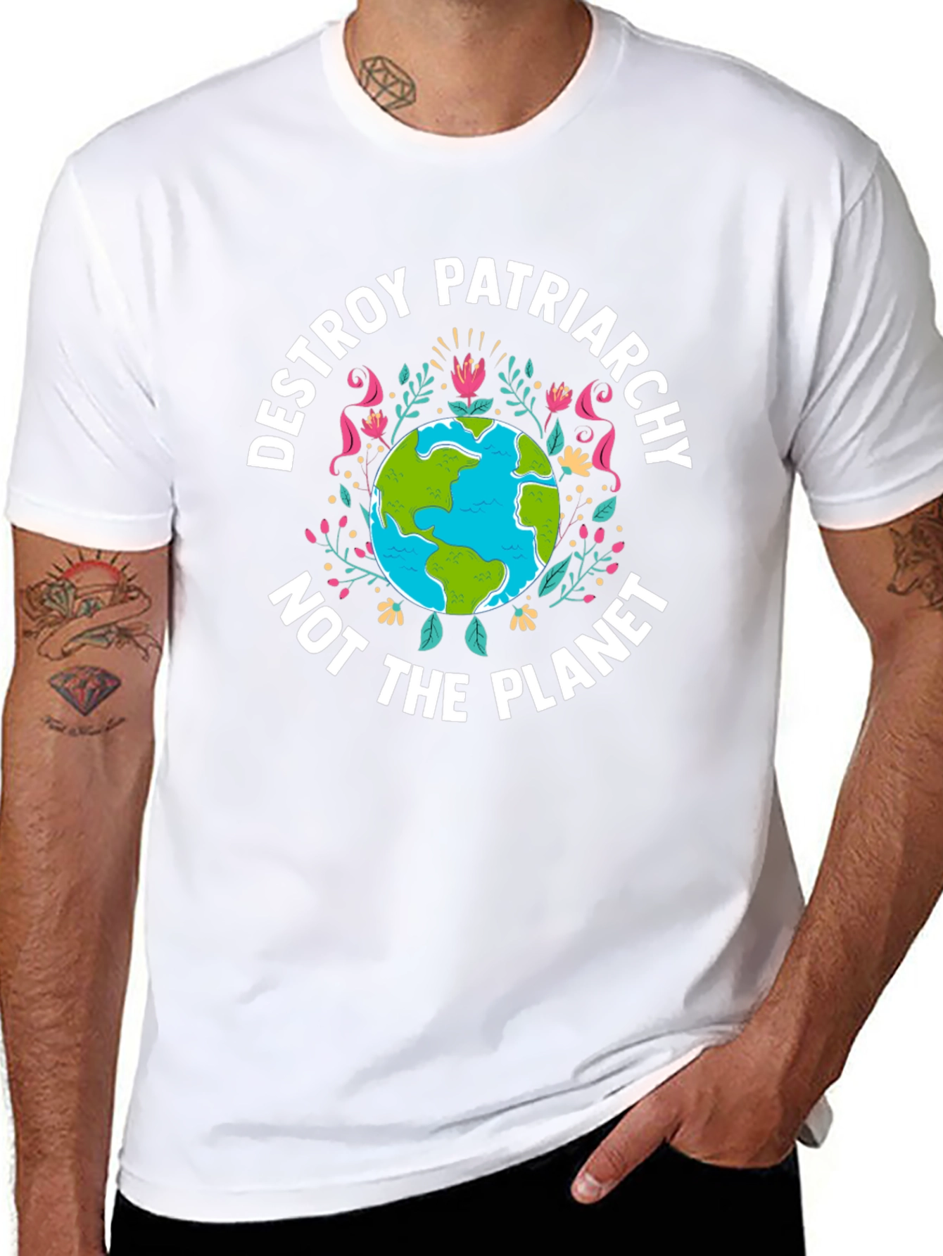 Destroy Patriarchy Graphic T-Shirt