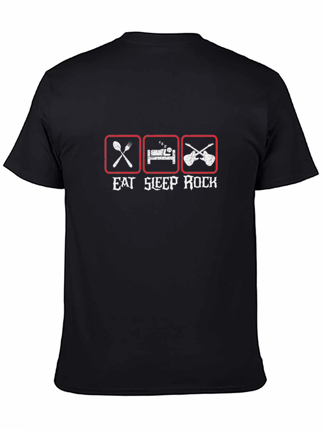 Eat Sleep Rock T-Shirt - Music Lovers Tee