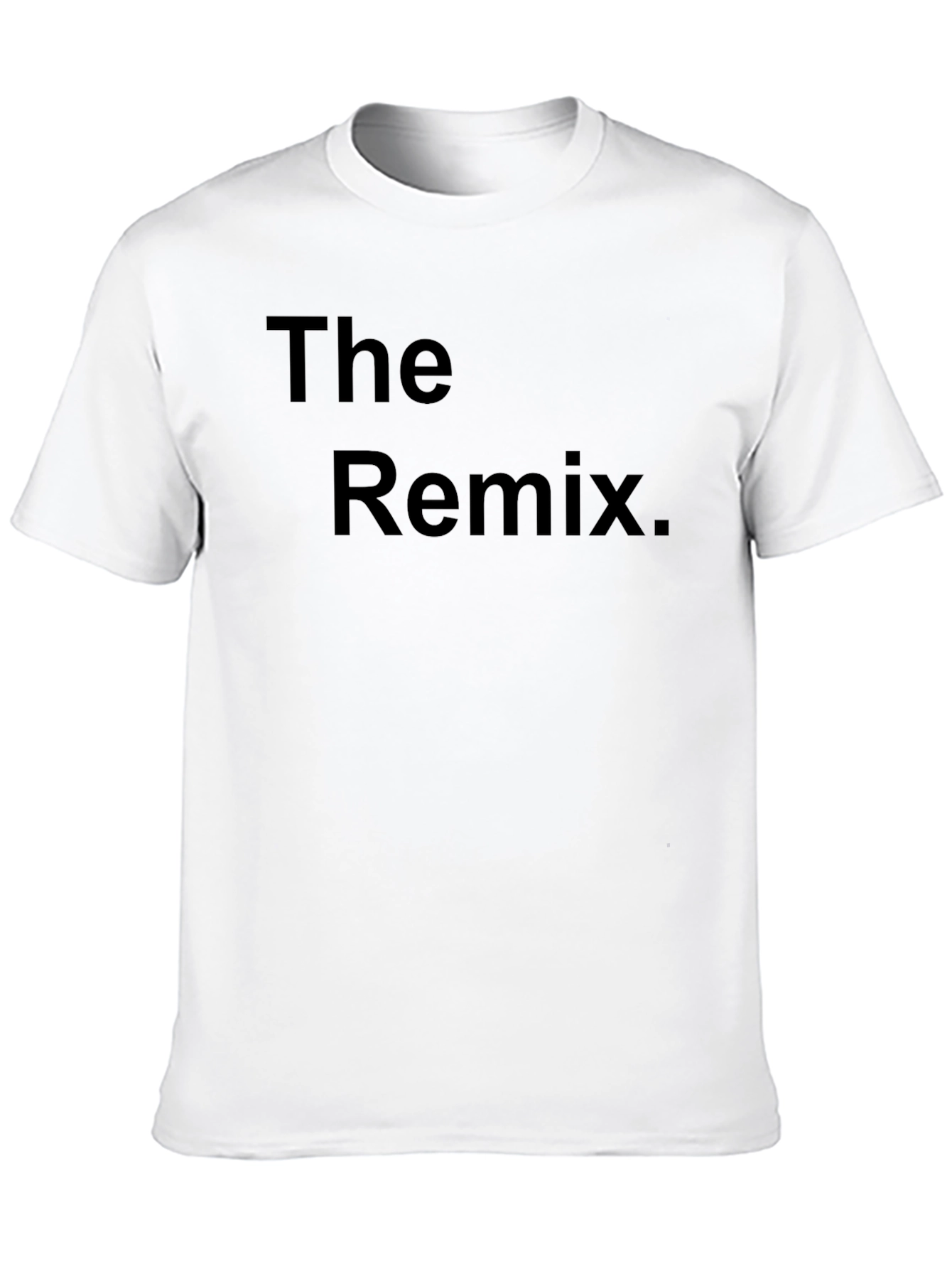 The Remix Black T-Shirt - Classic Style