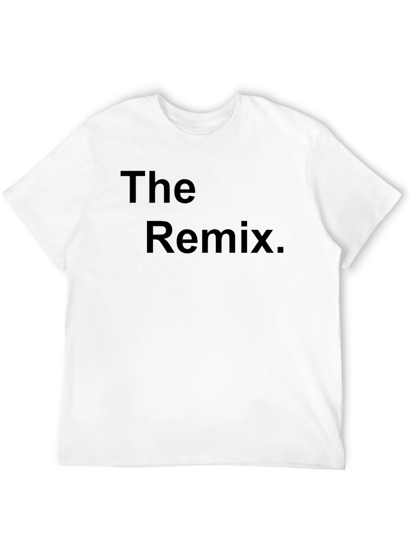 The Remix Black T-Shirt - Classic Style