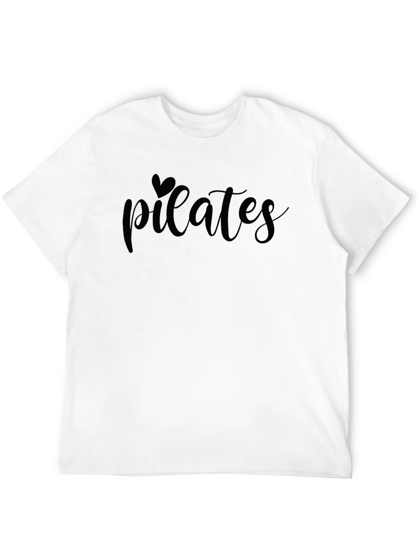 Pilates Heart Tee - Stylish Workout T-Shirt