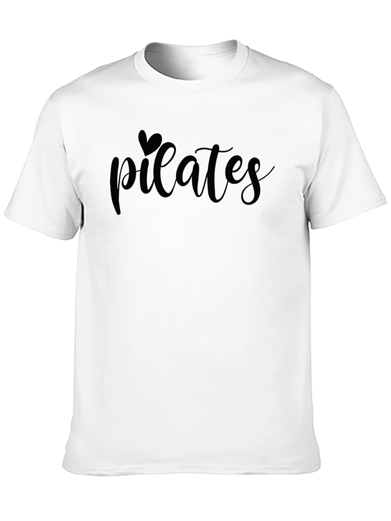 Pilates Heart Tee - Stylish Workout T-Shirt