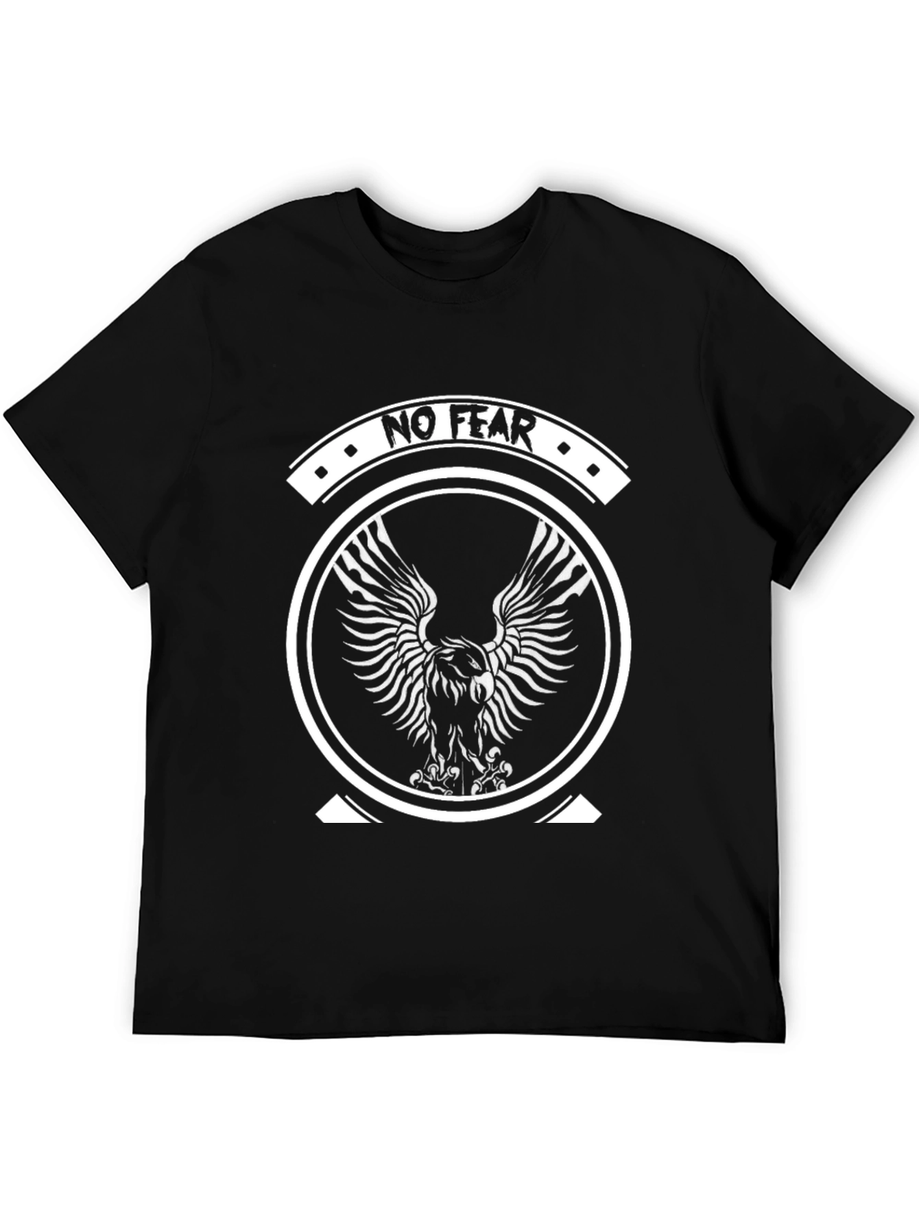No Fear Eagle Graphic Black T-Shirt