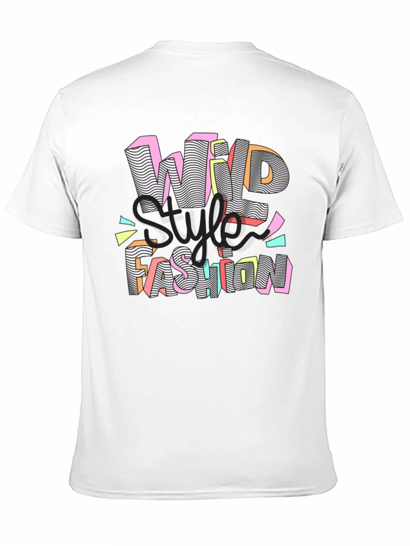 Wild Style Fashion Graphic T-Shirt