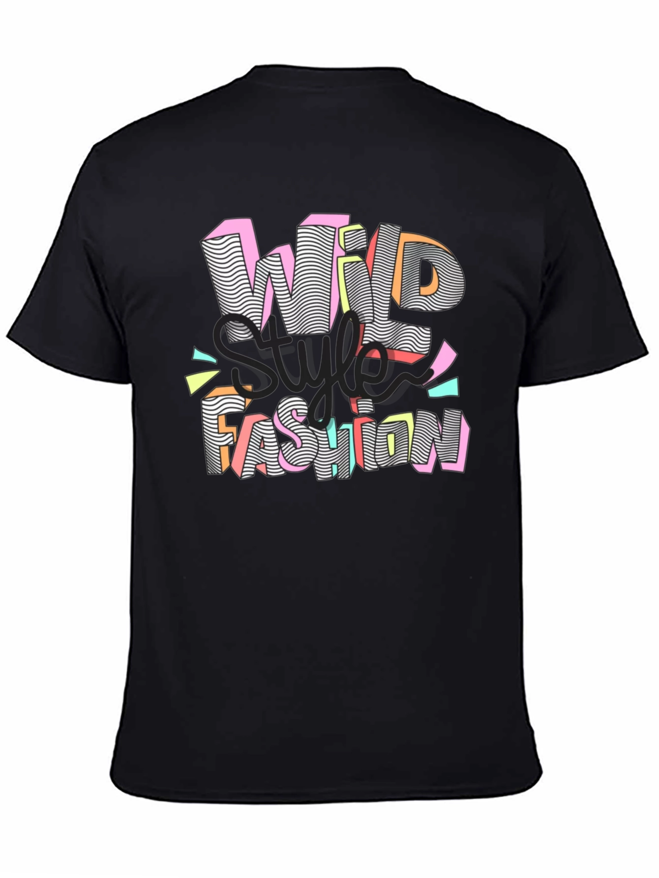Wild Style Fashion Graphic T-Shirt