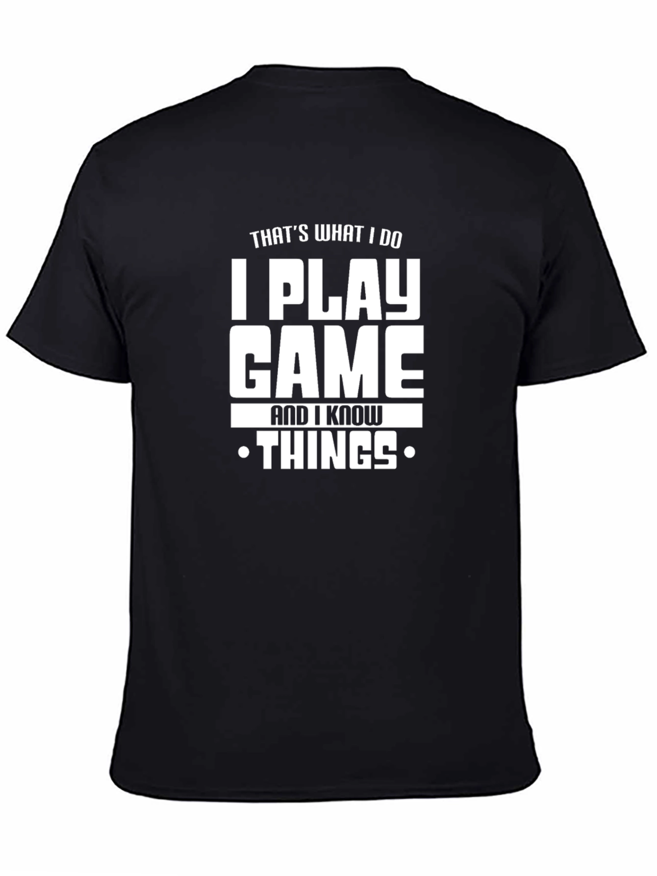 I Play Game and I Know Things T-Shirt