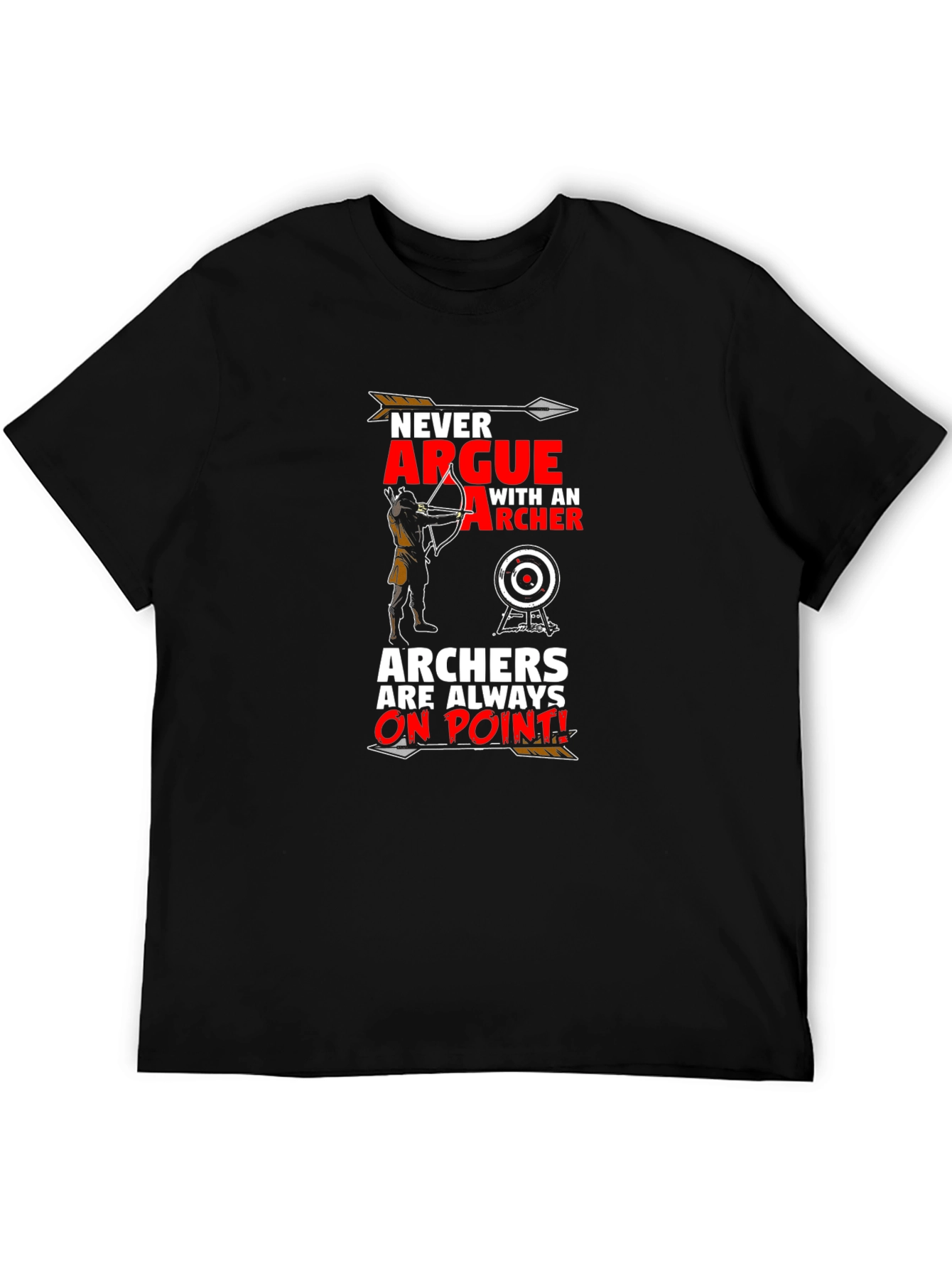Archers Always On Point T-Shirt - Black