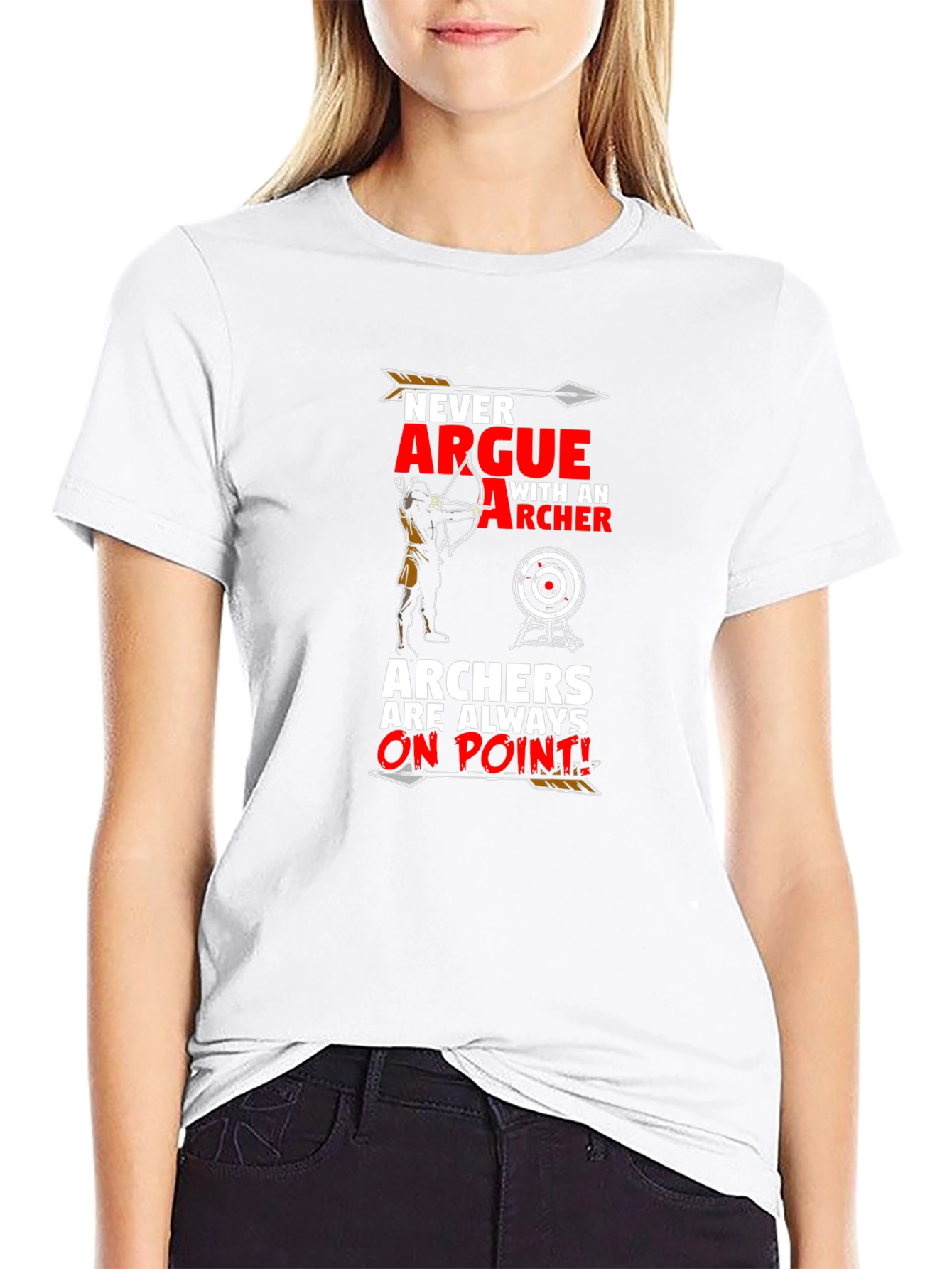 Archers Always On Point T-Shirt - Black