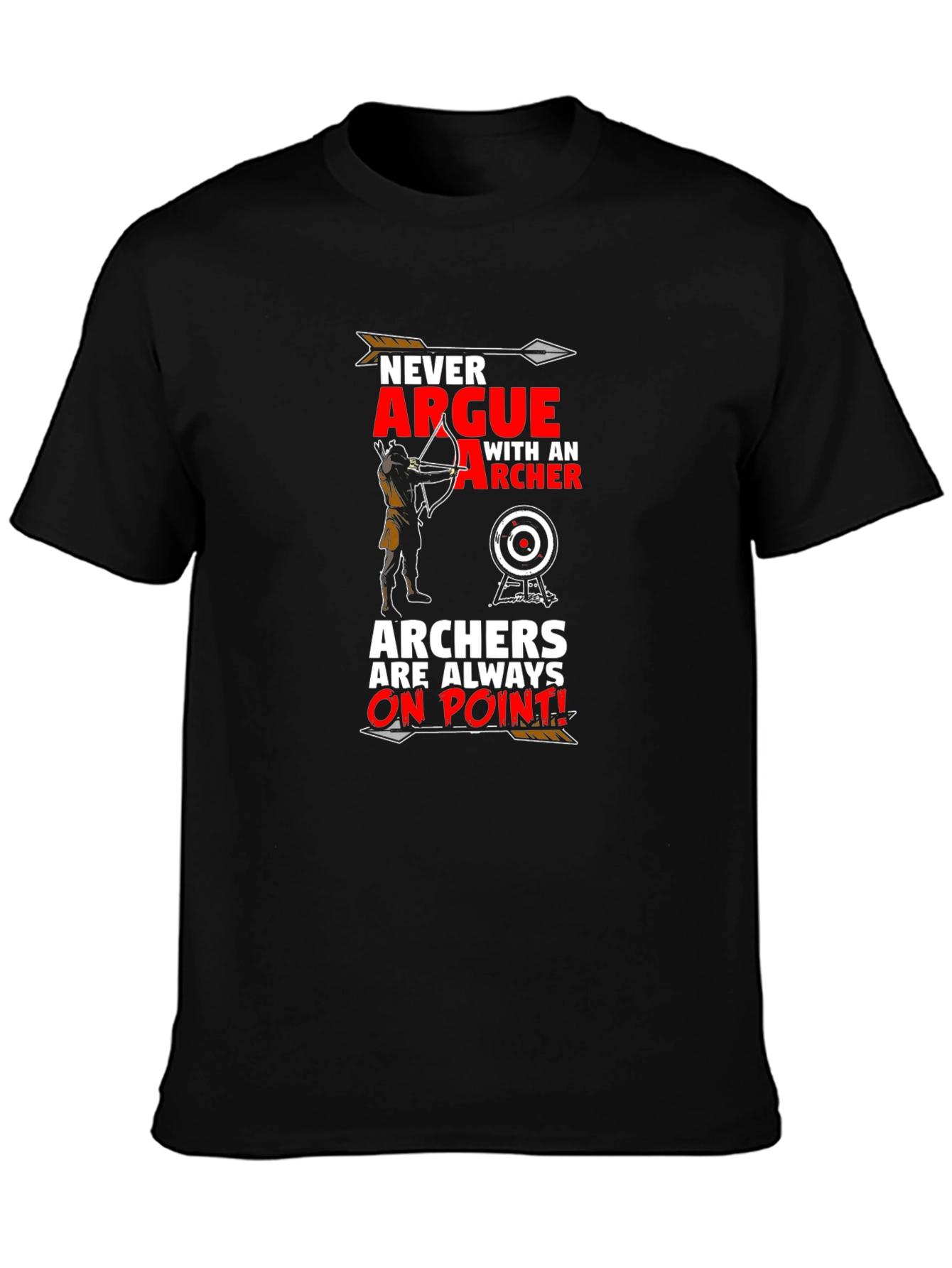 Archers Always On Point T-Shirt - Black