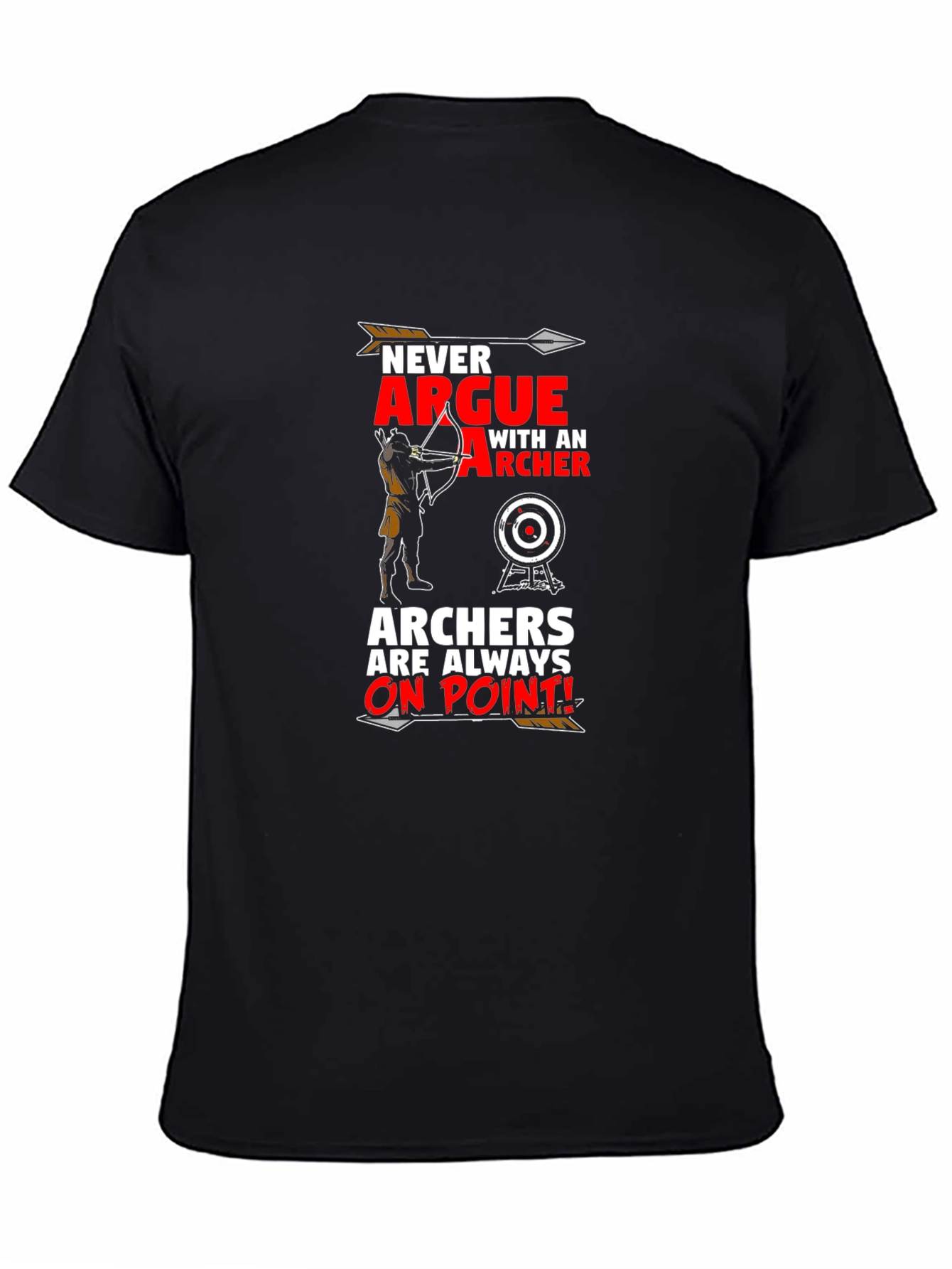Archers Always On Point T-Shirt - Black