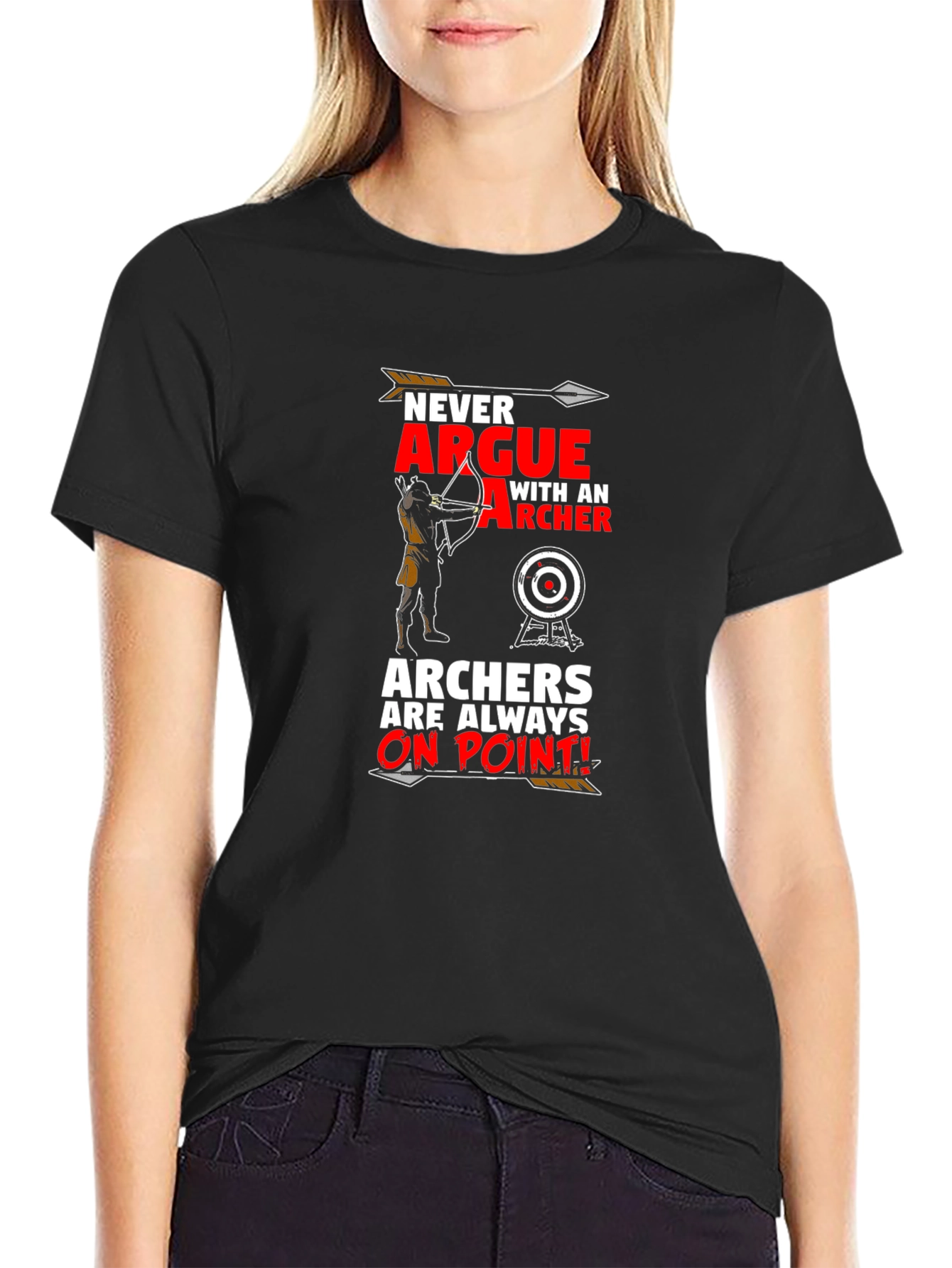 Archers Always On Point T-Shirt - Black