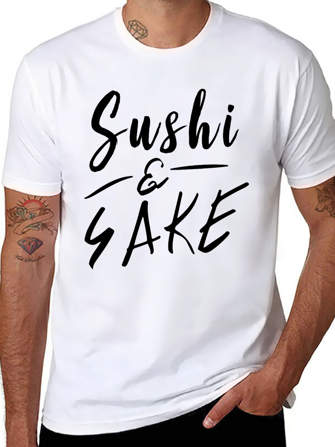 Sushi & Sake Graphic T-Shirt
