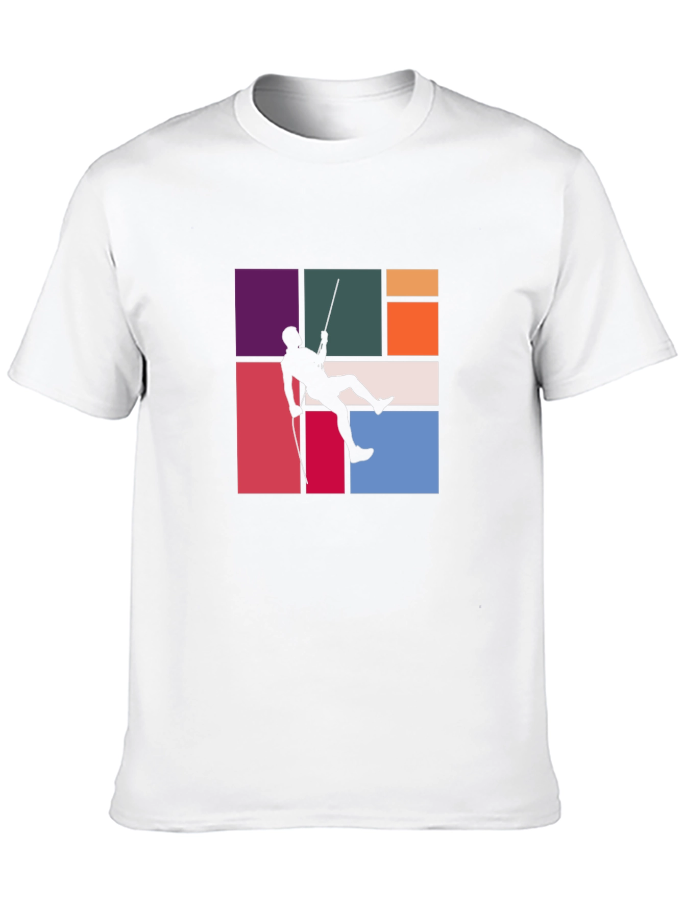Climber Graphic Tee - Stylish Black T-Shirt