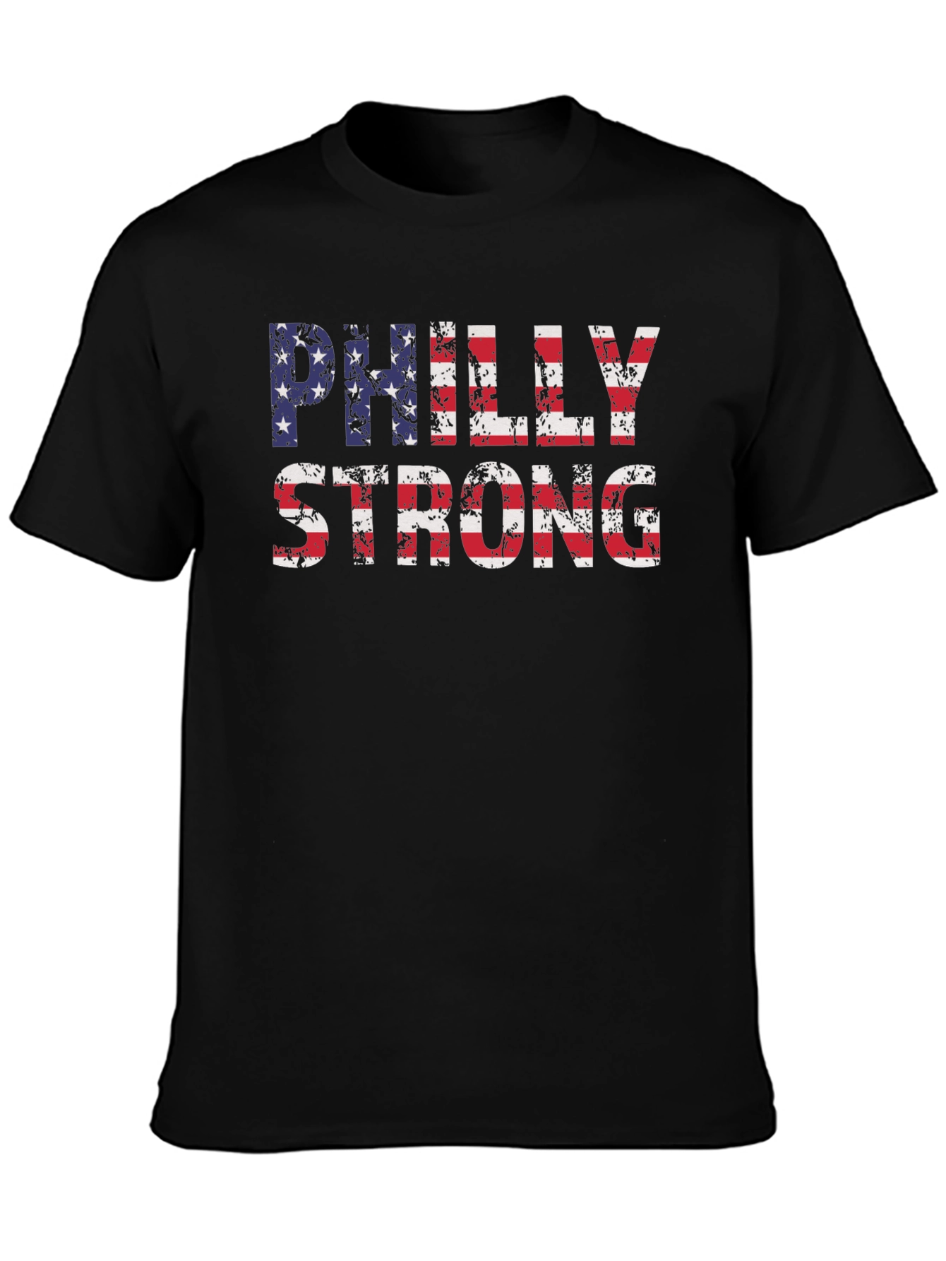 Philly Strong American Flag T-Shirt