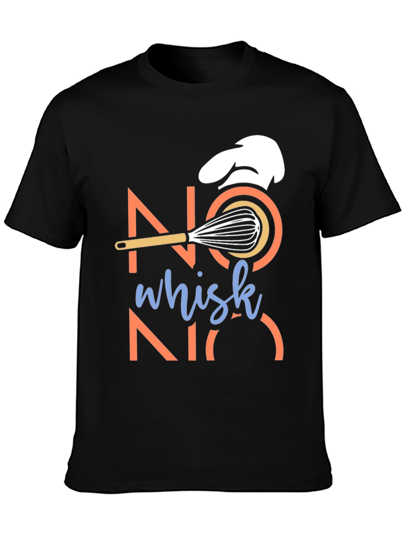 No Whisk No Risk Chef T-Shirt - Unisex