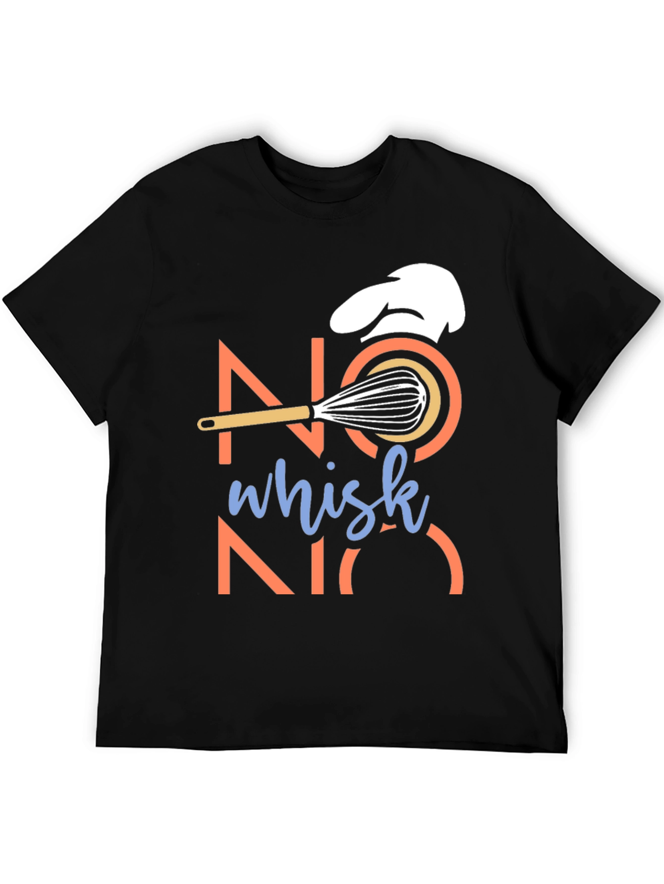 No Whisk No Risk Chef T-Shirt - Unisex