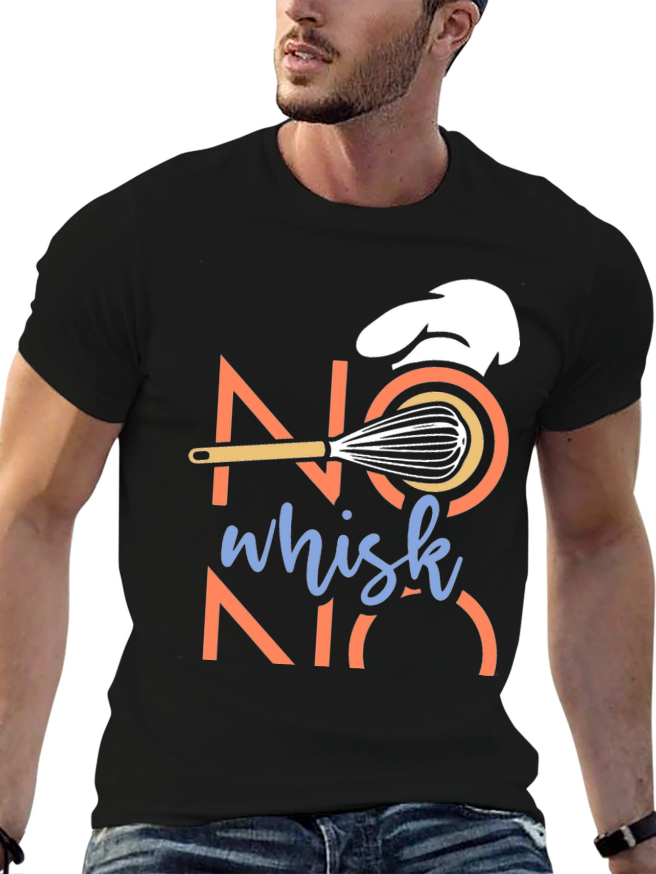 No Whisk No Risk Chef T-Shirt - Unisex