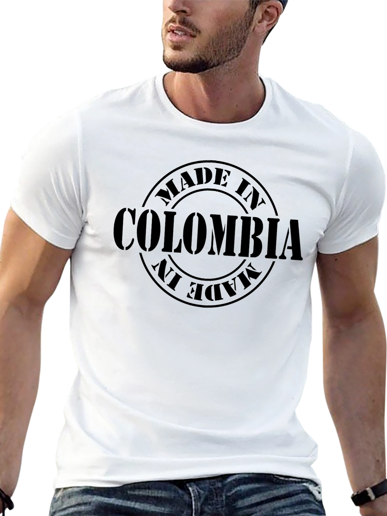 Made in Colombia Black T-Shirt