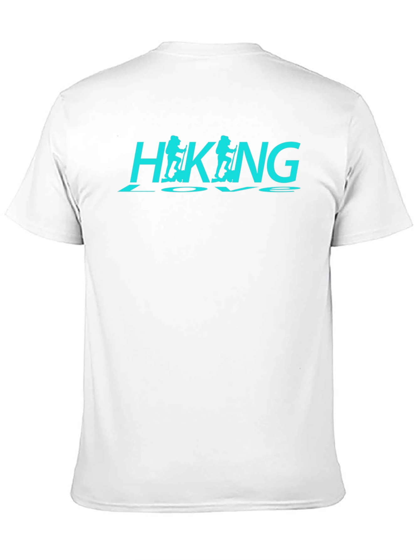 Hiking Love Black Graphic T-Shirt
