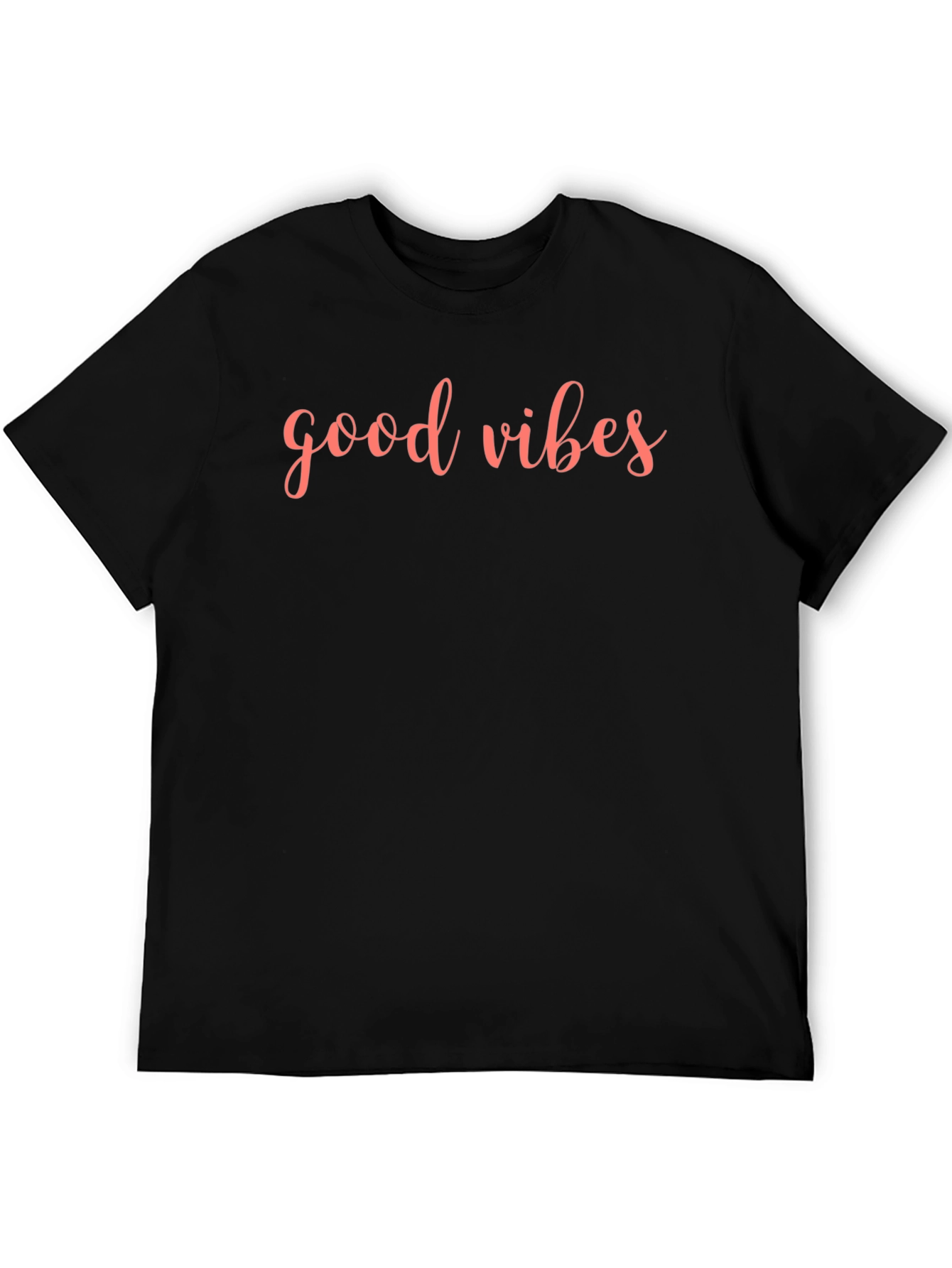 Good Vibes Black T-Shirt