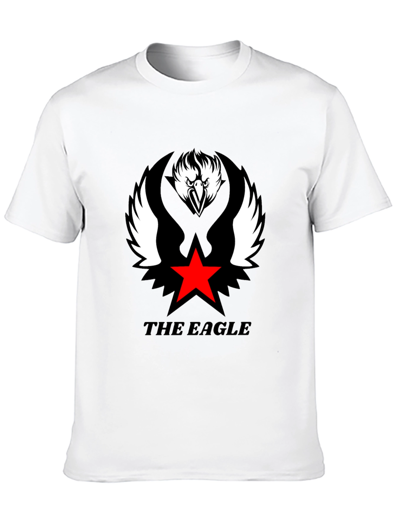 The Eagle Graphic Tee - Cool Black T-Shirt
