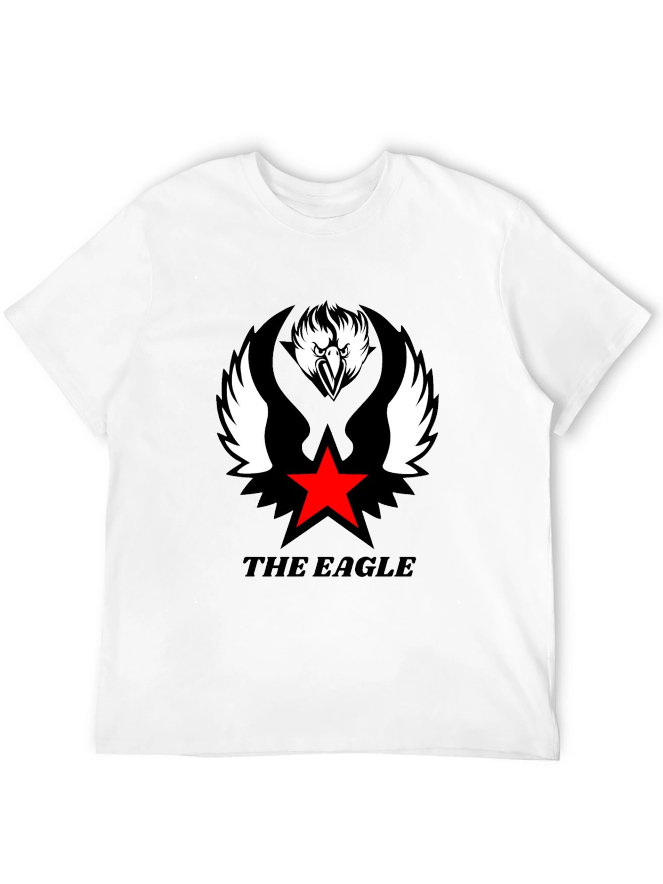 The Eagle Graphic Tee - Cool Black T-Shirt