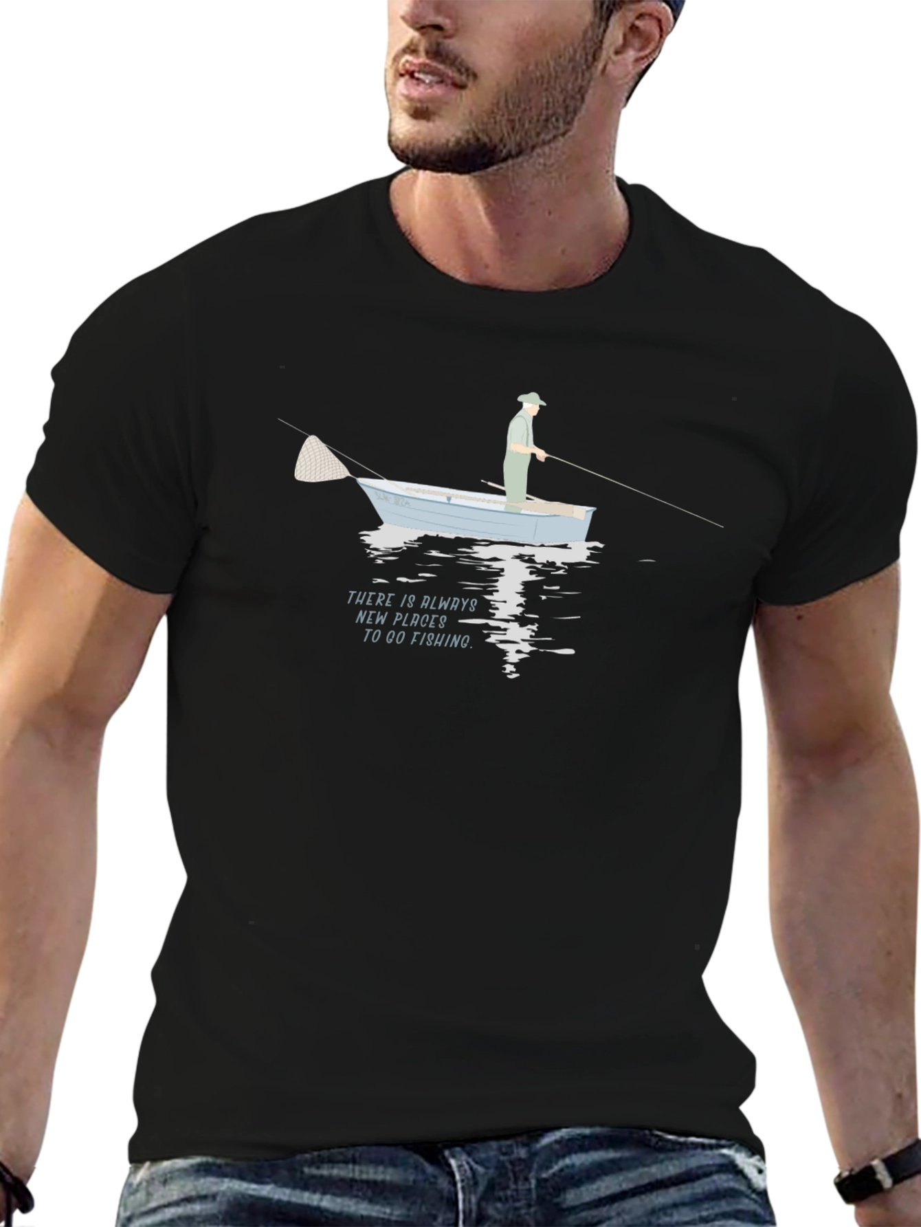 Fishing Trip Graphic T-Shirt - Always New Places