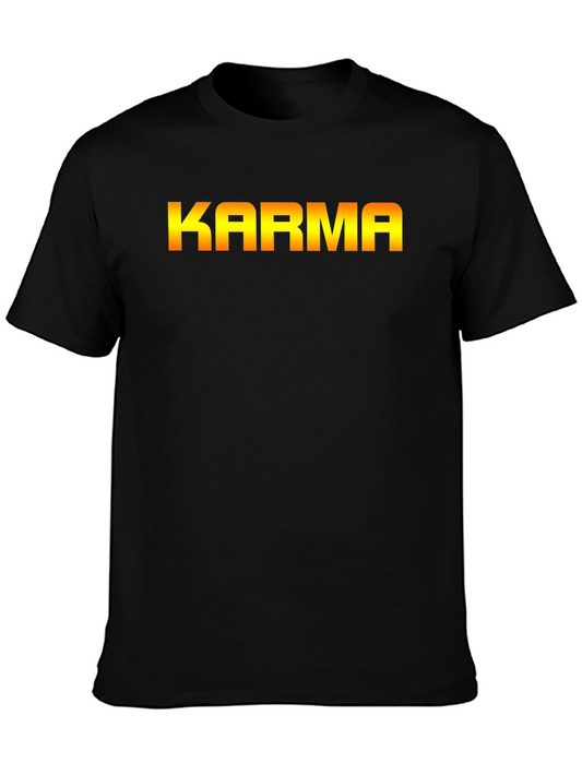 KARMA Graphic T-Shirt - Bold Statement Tee