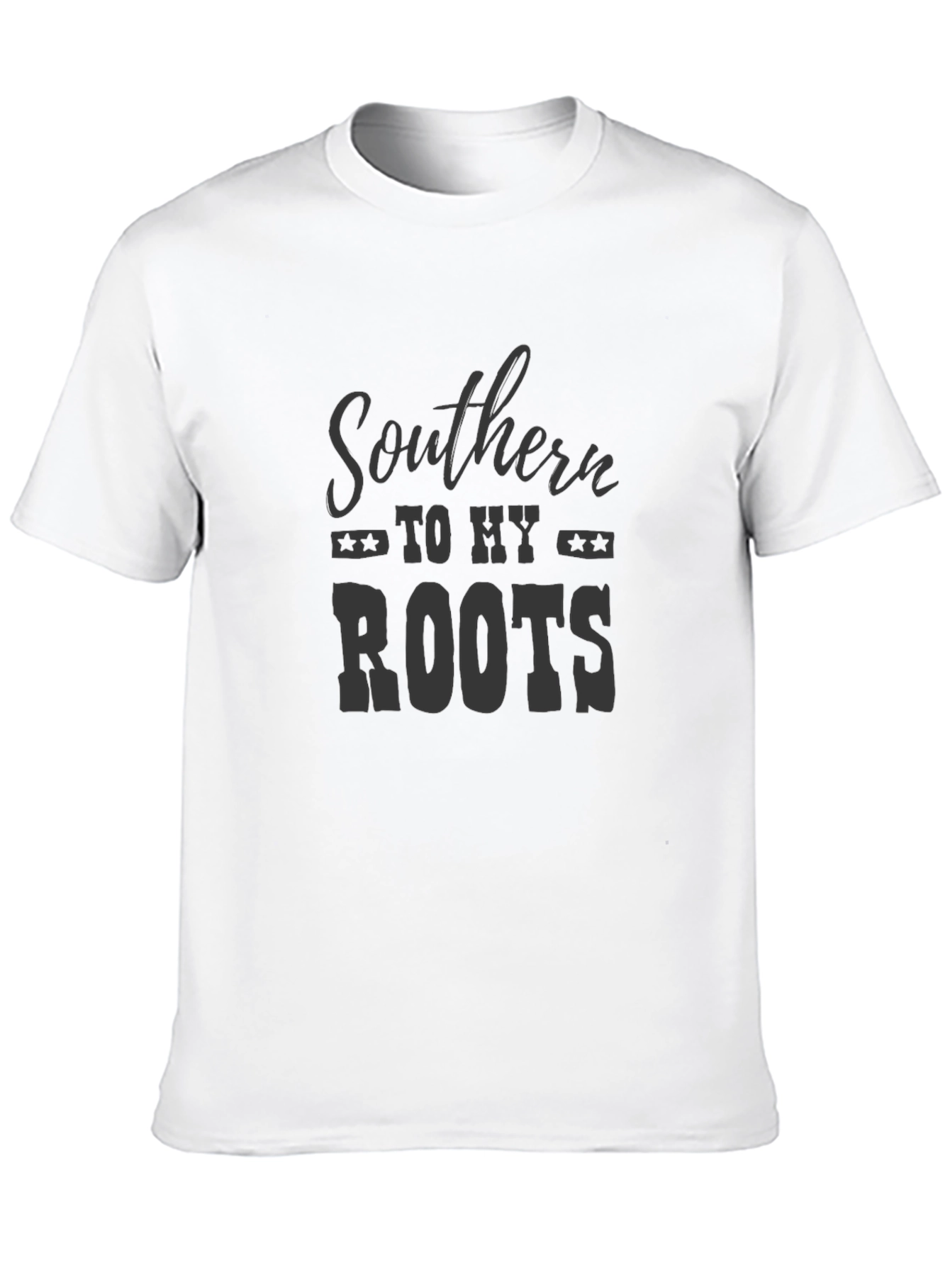 Southern to My Roots Graphic Tee - Black T-Shirt