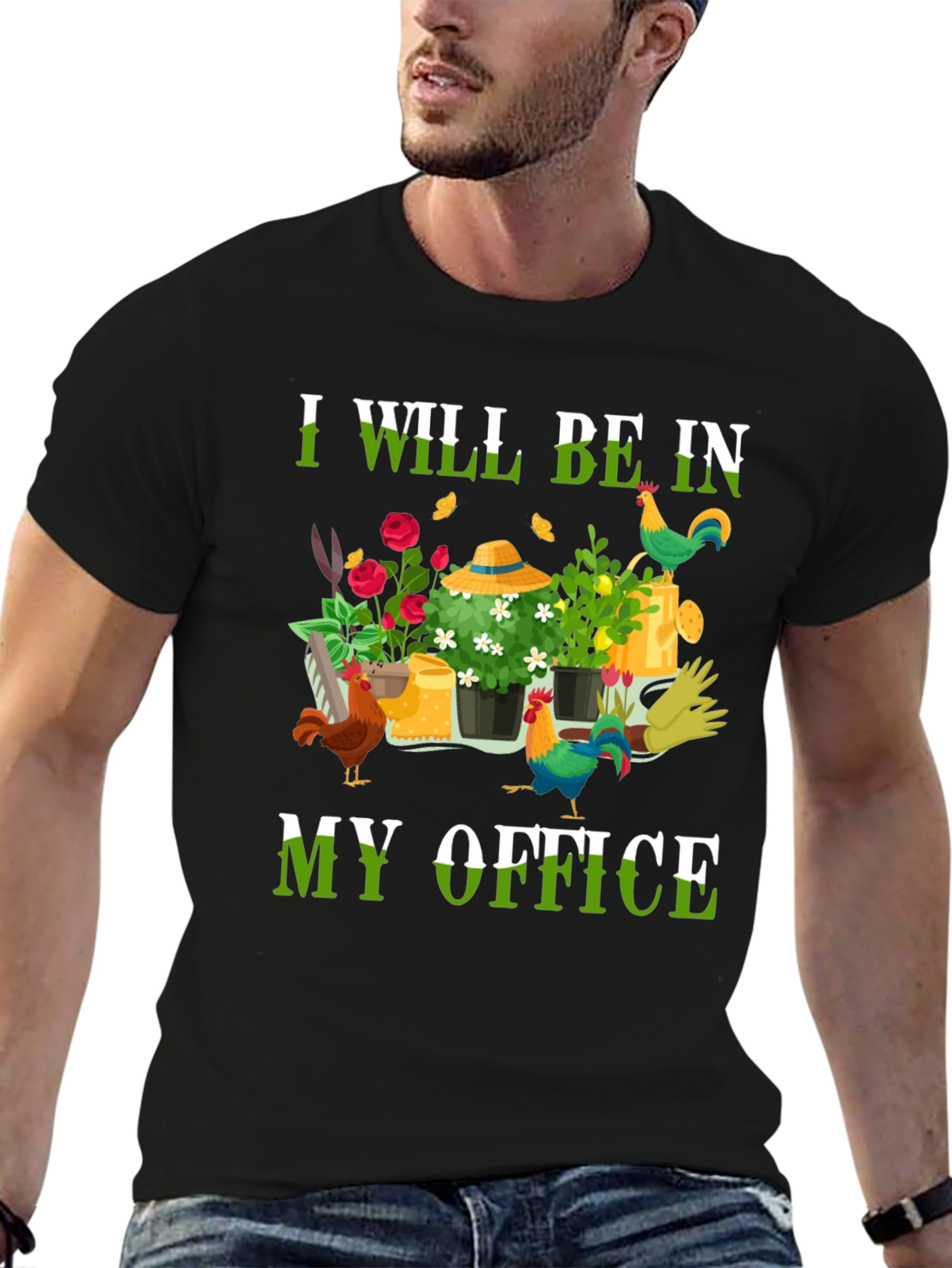 Gardeners Office T-Shirt - Gardening Lover Tee