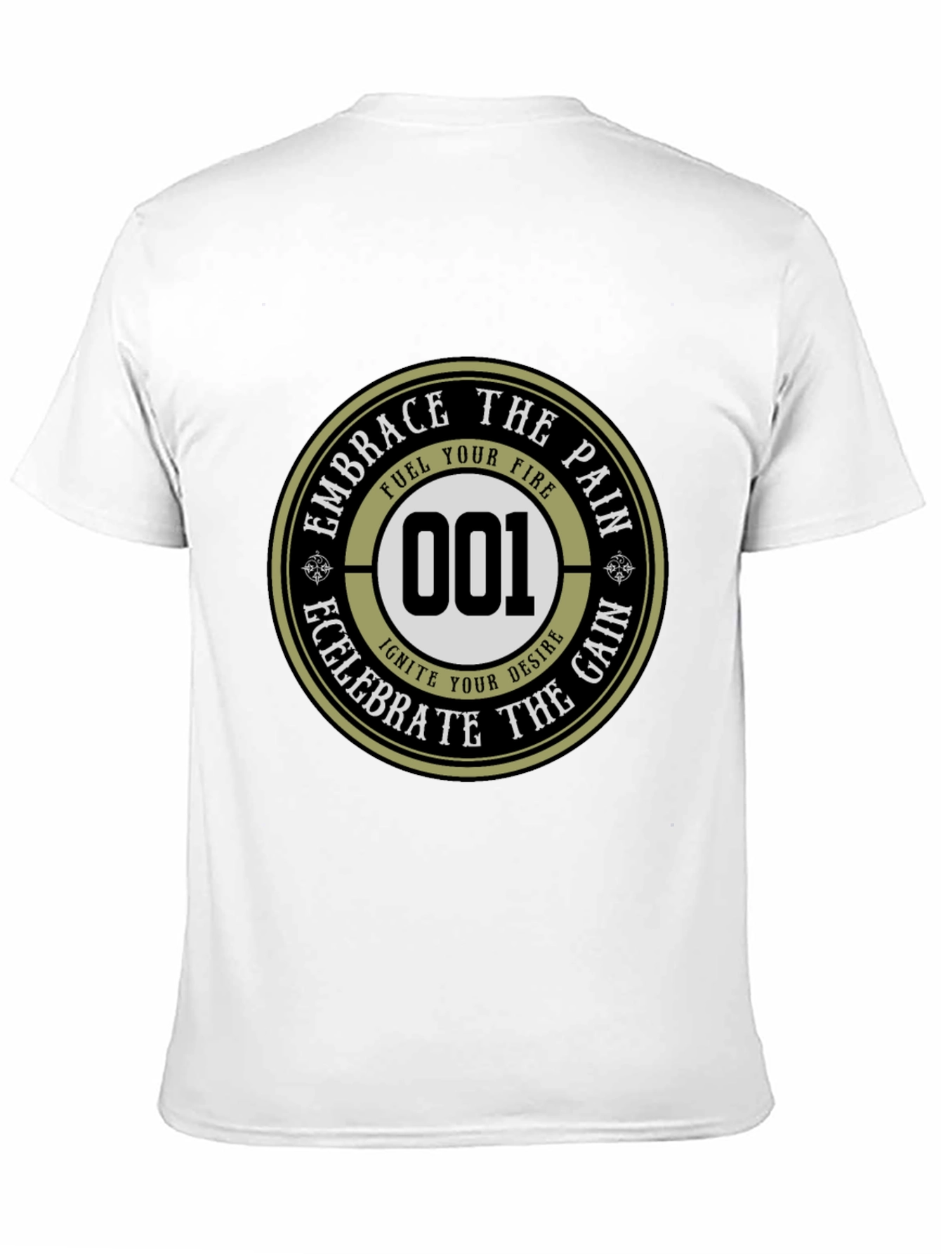 Embrace the Pain Graphic Tee - Mens Black T-Shirt