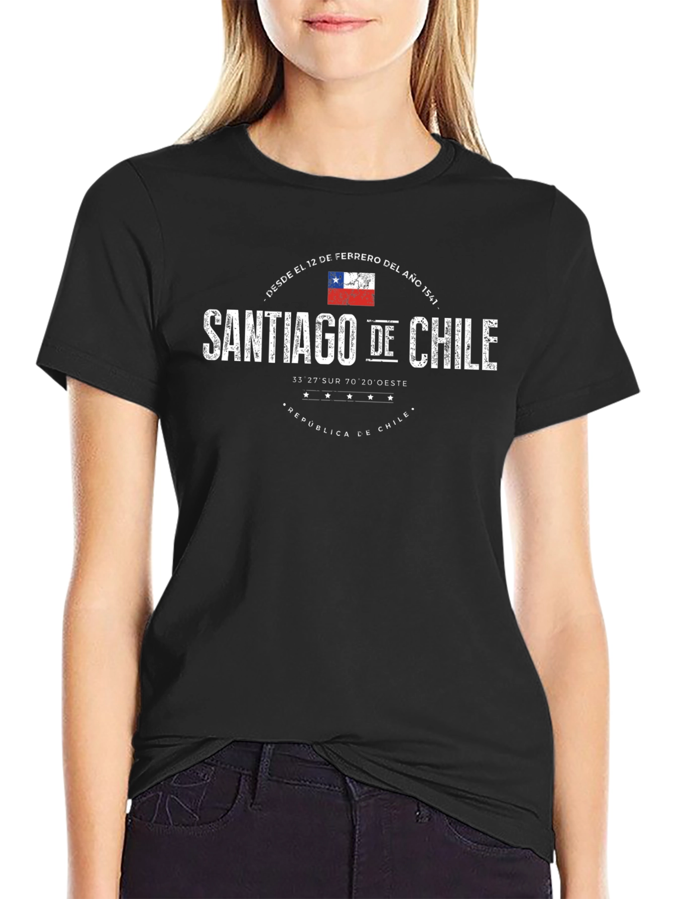 Santiago de Chile Graphic T-Shirt