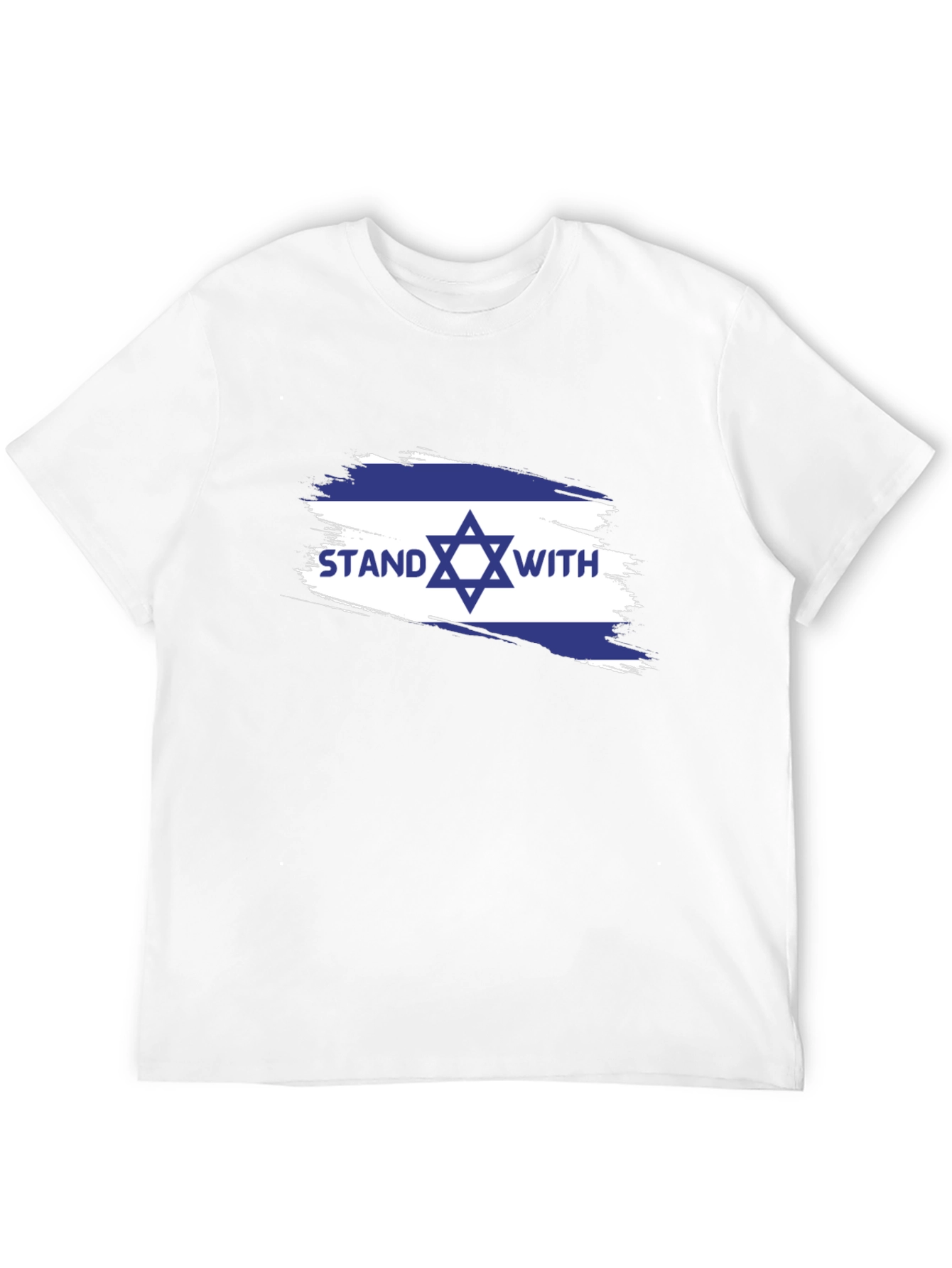 Stand With Israel T-Shirt - Mens Black Tee