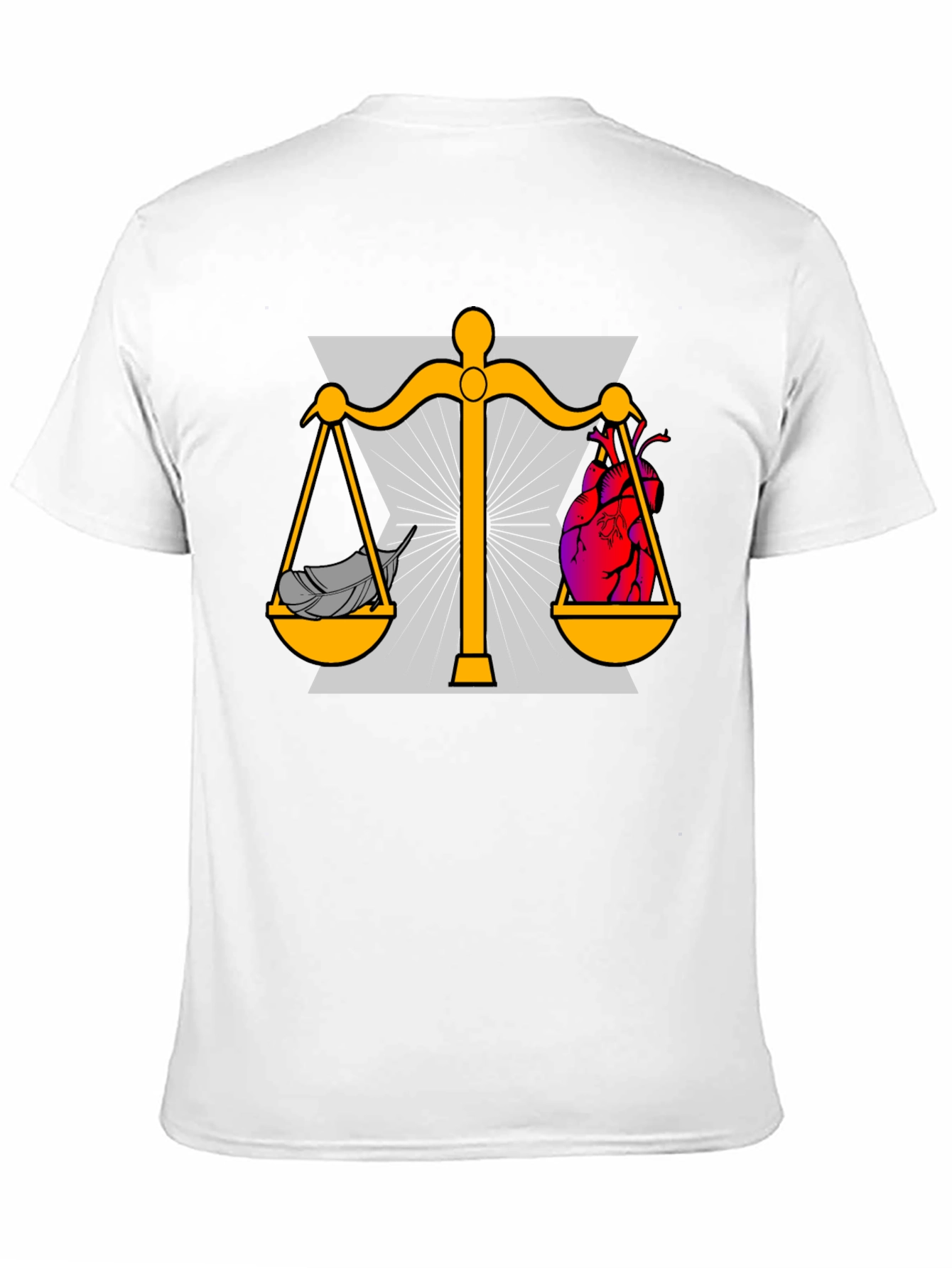 Heart and Mind Balance Graphic T-Shirt