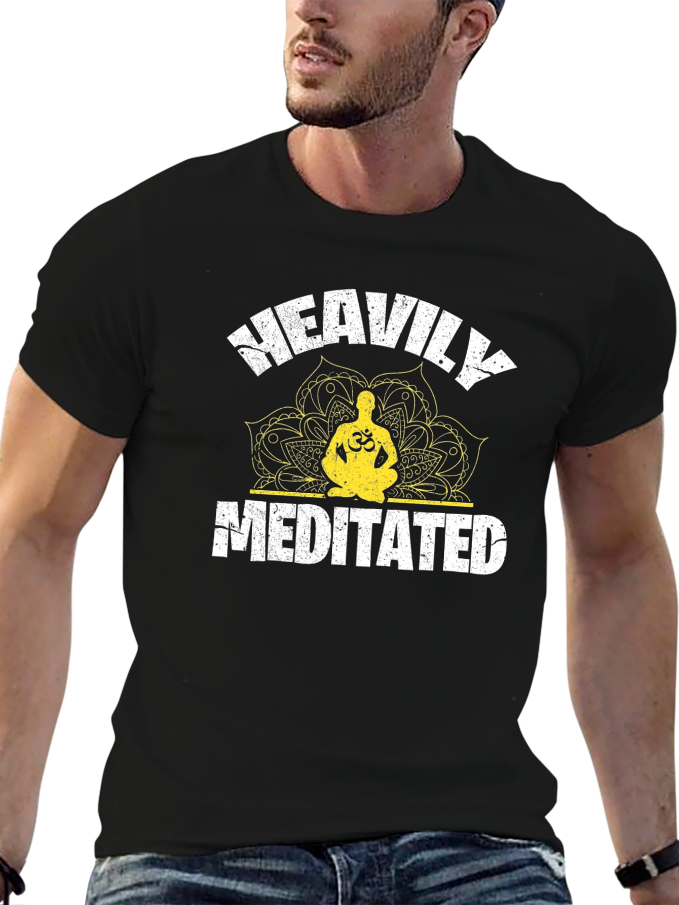 Heavily Meditated Graphic T-Shirt