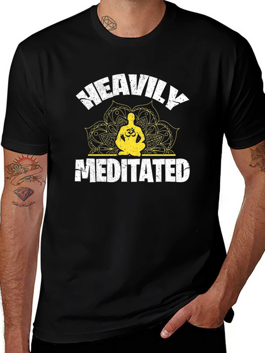 Heavily Meditated Graphic T-Shirt