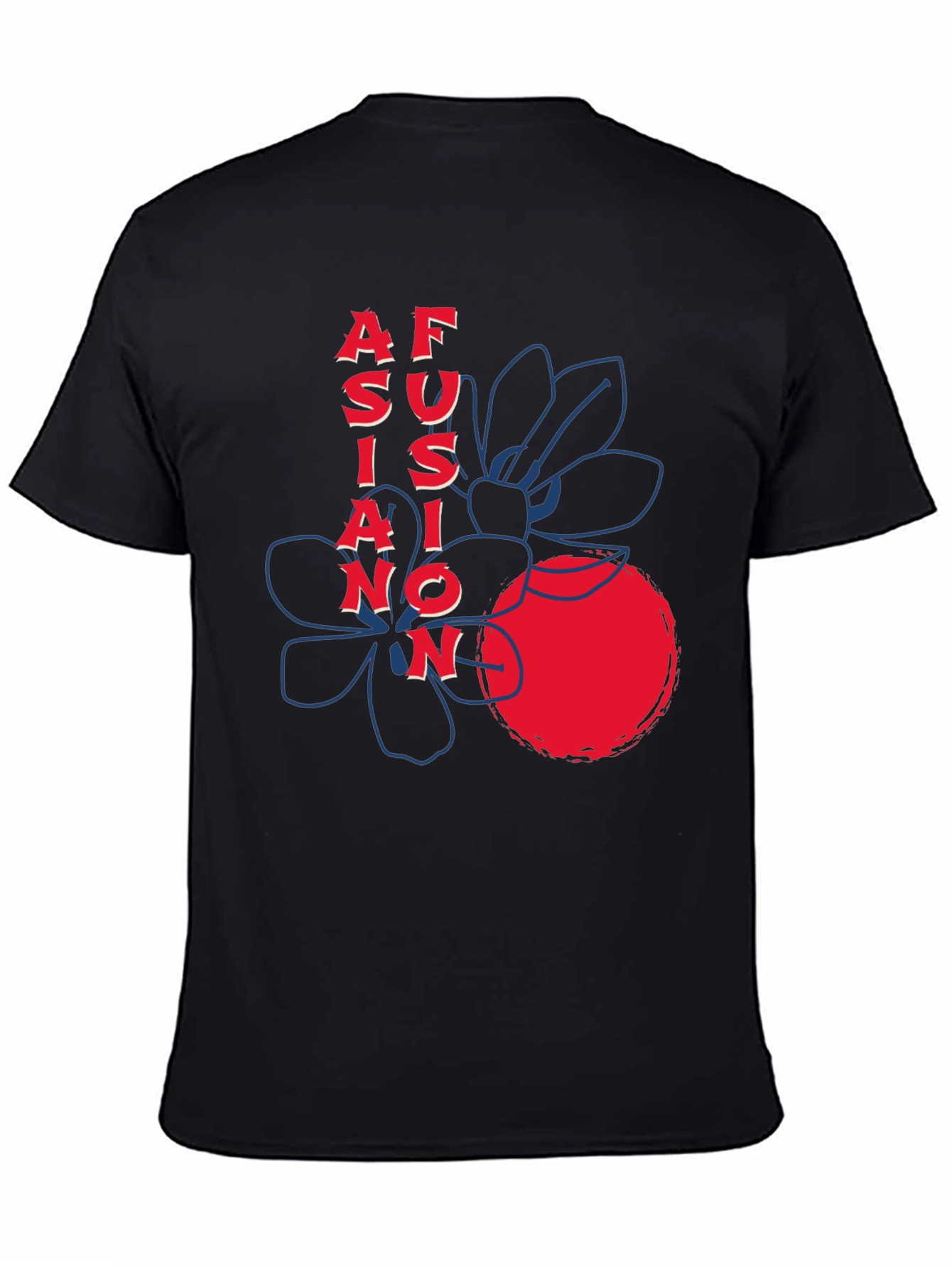 Asian Fusion Graphic Tee - Stylish & Unique