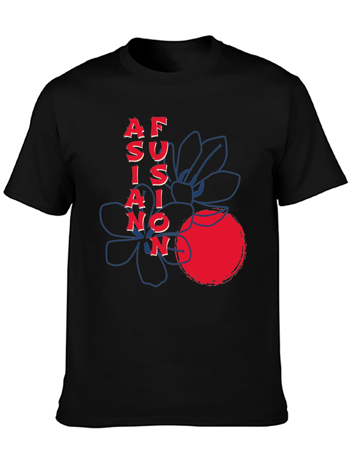 Asian Fusion Graphic Tee - Stylish & Unique