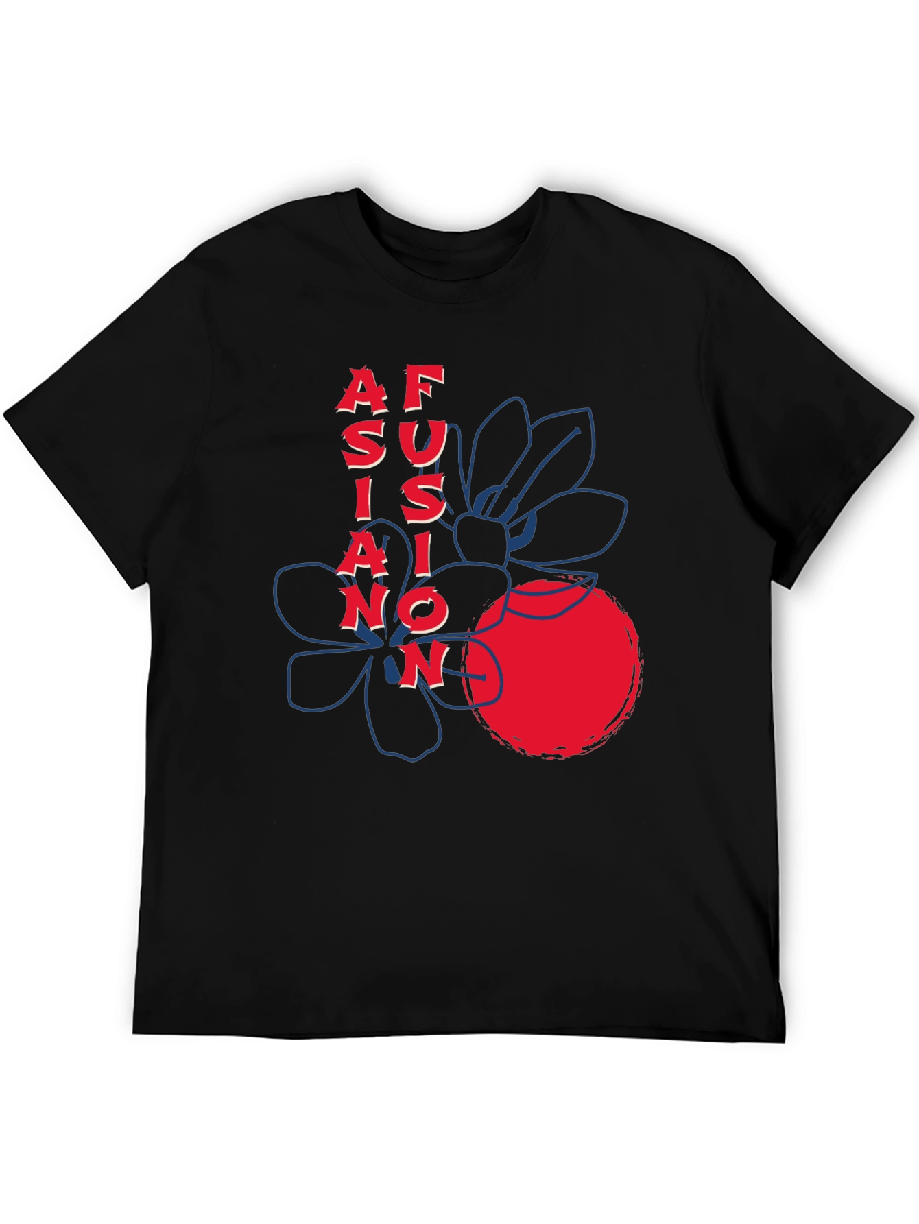 Asian Fusion Graphic Tee - Stylish & Unique