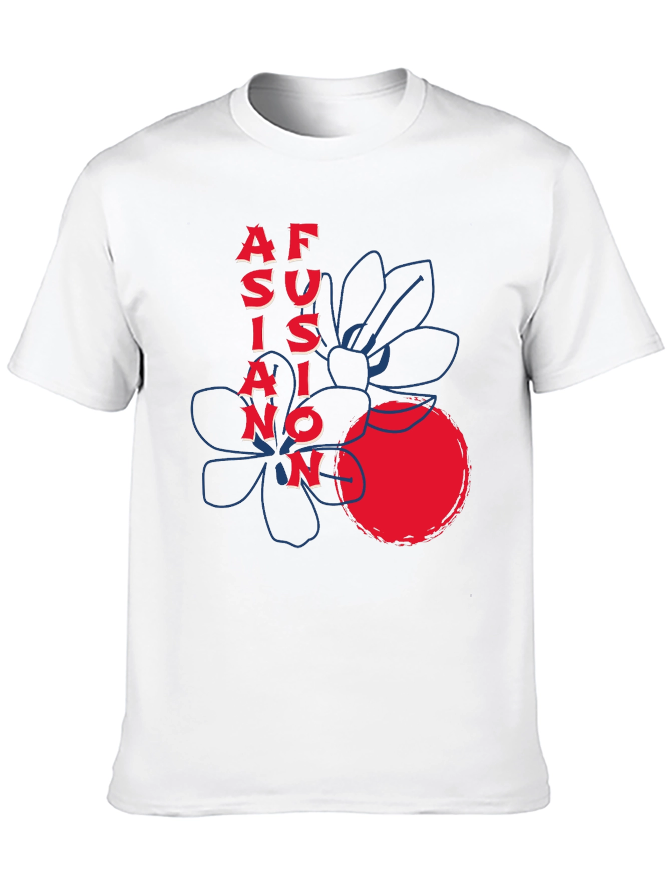Asian Fusion Graphic Tee - Stylish & Unique