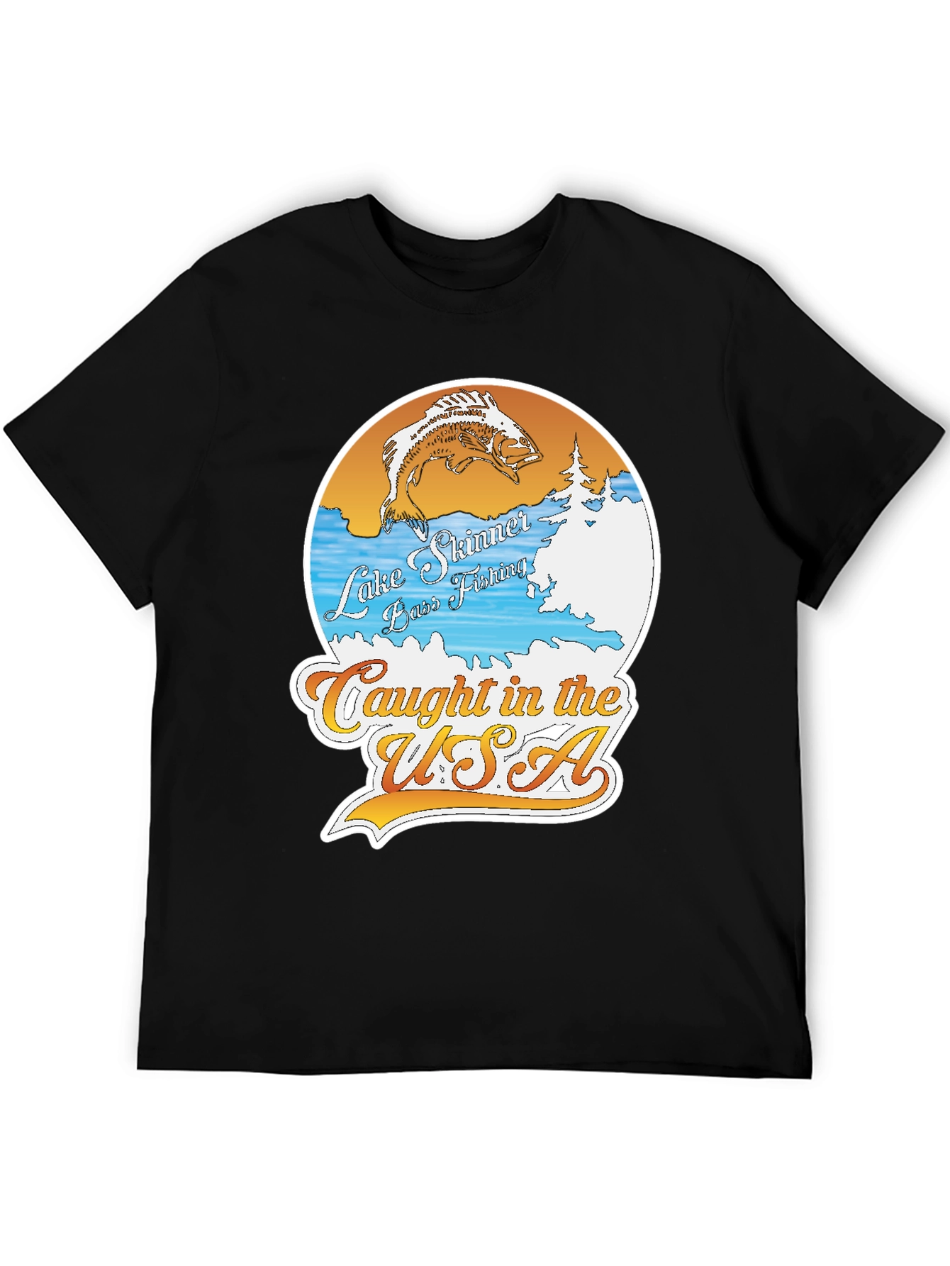 Lake Skinner Bass Fishing T-Shirt