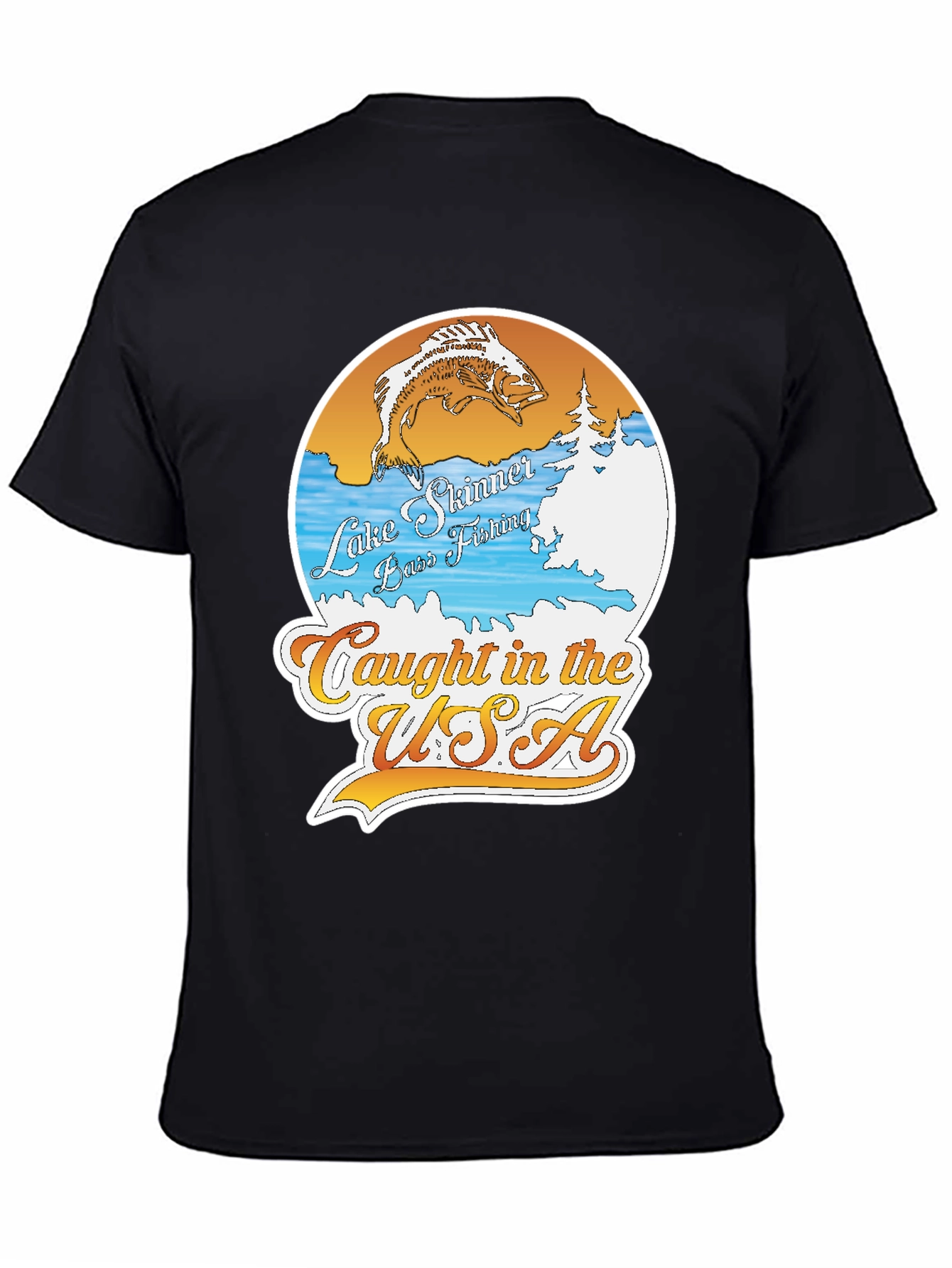 Lake Skinner Bass Fishing T-Shirt