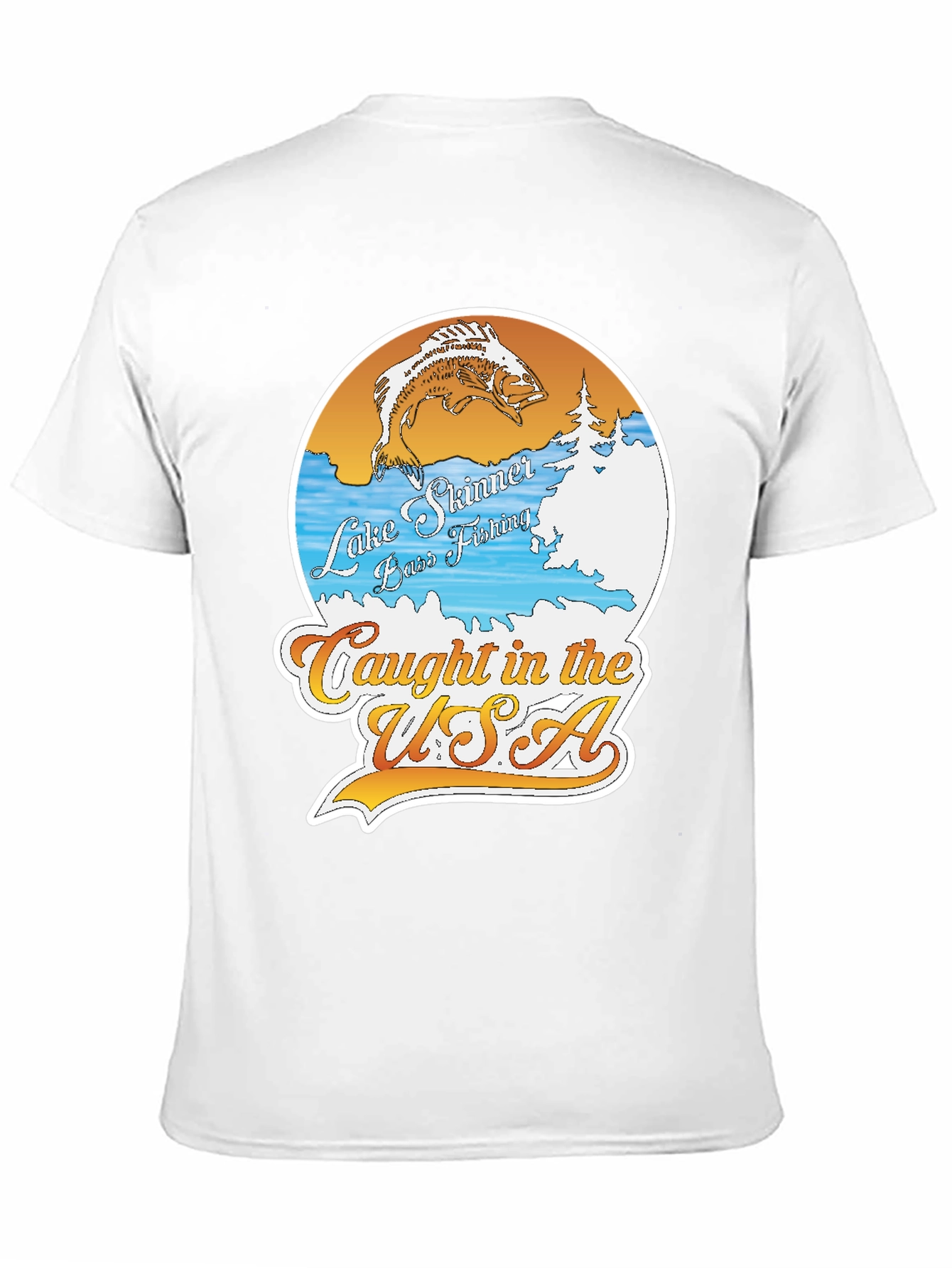 Lake Skinner Bass Fishing T-Shirt