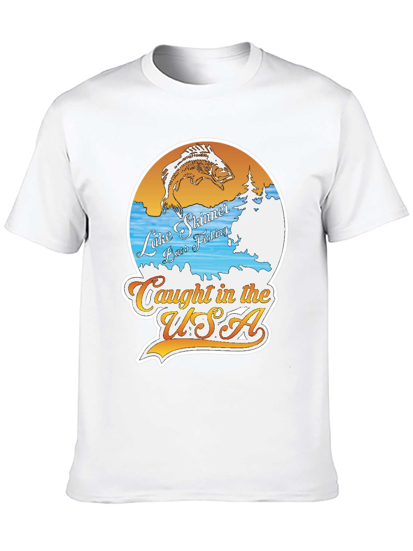 Lake Skinner Bass Fishing T-Shirt