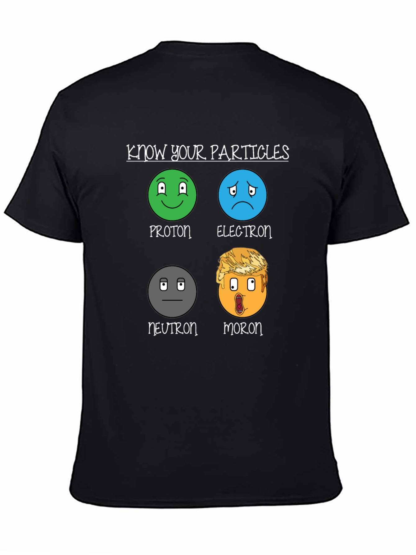 Know Your Particles T-Shirt Funny Science Humor Tee