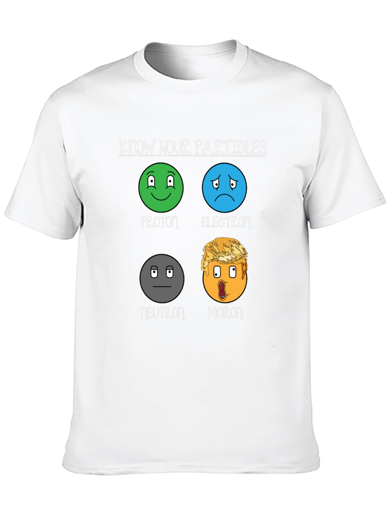 Know Your Particles T-Shirt Funny Science Humor Tee