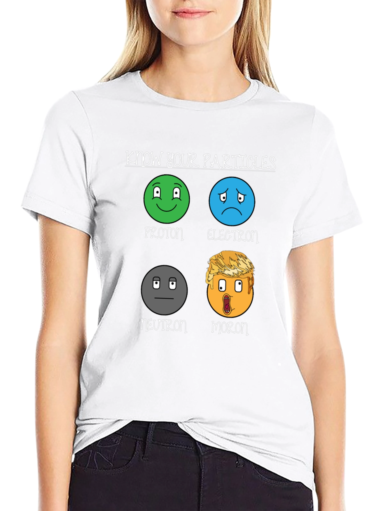 Know Your Particles T-Shirt Funny Science Humor Tee